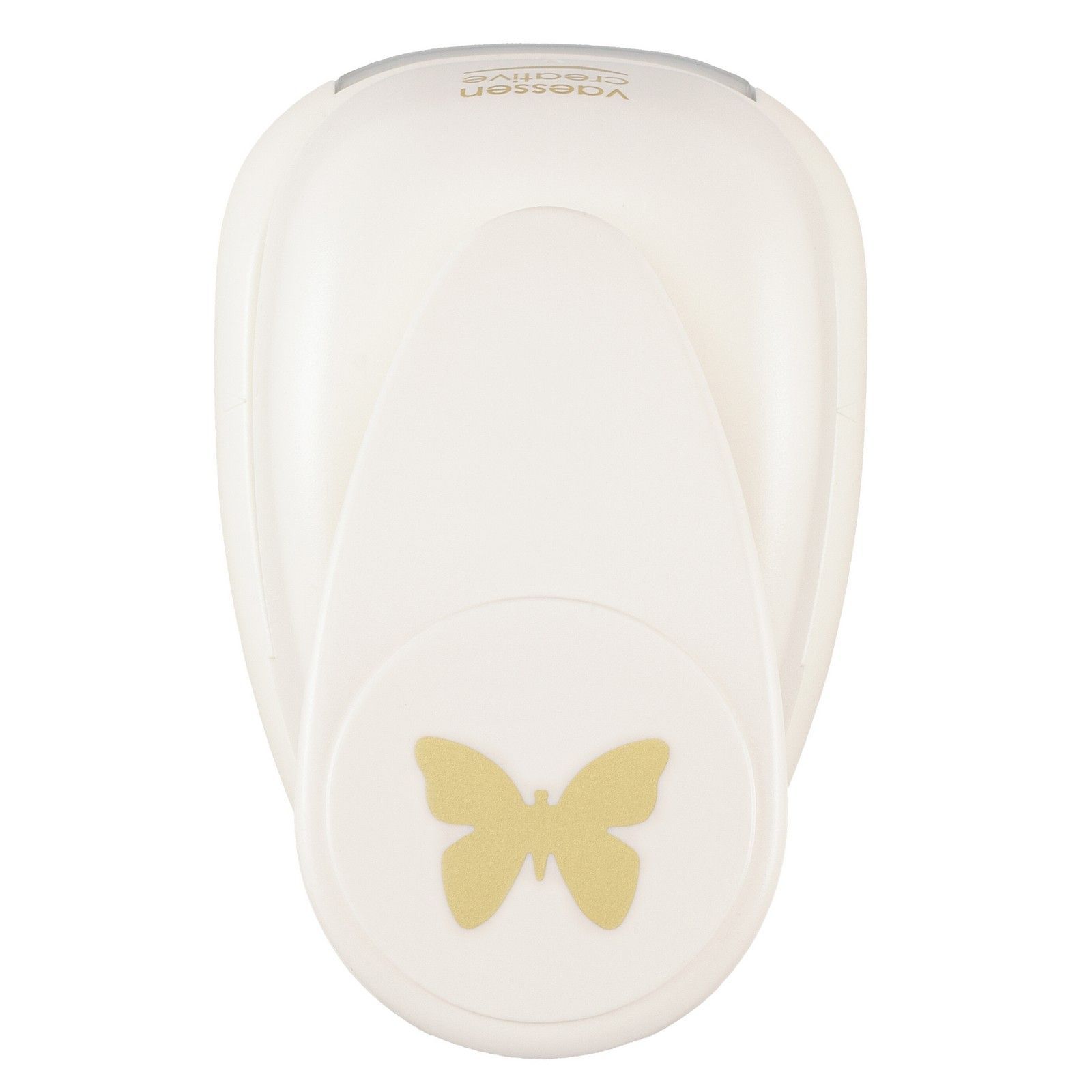 Vaessen Creative • Figuurpons Vlinder Monarch 3x4cm