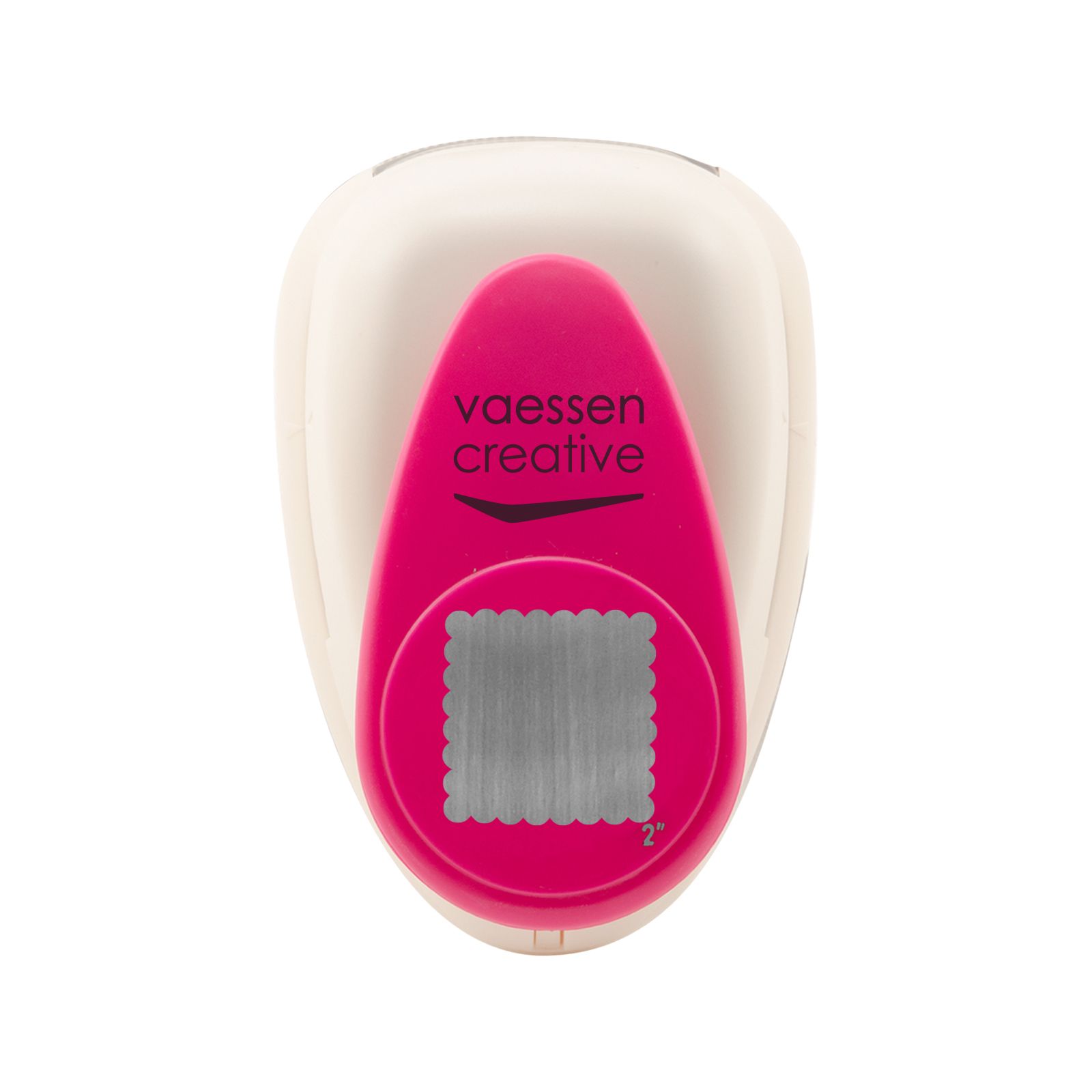 Vaessen Creative • Craft Punch Scalloped Square Fine Jumbo 