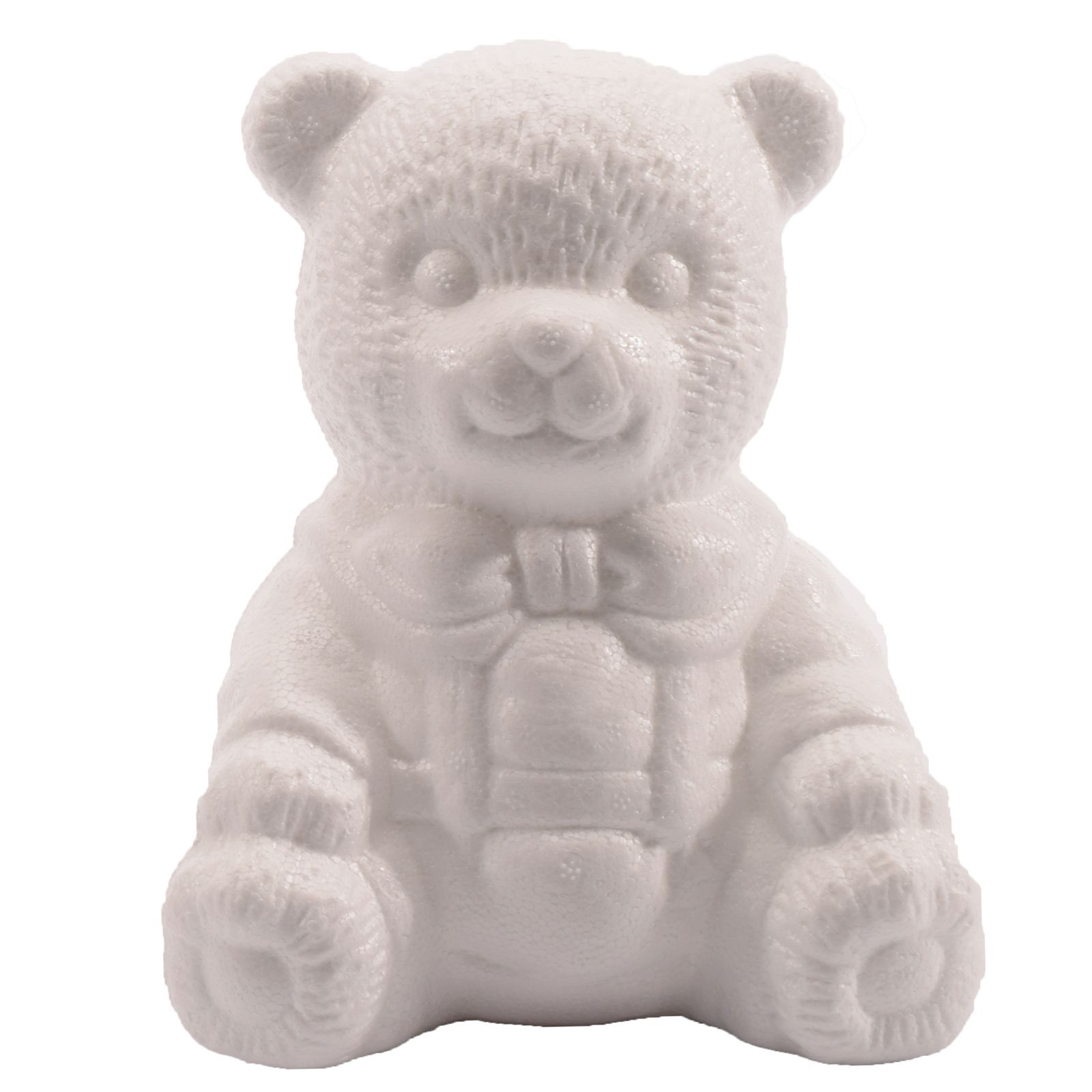 Vaessen Creative • Styrofoam bear sitting 16cm