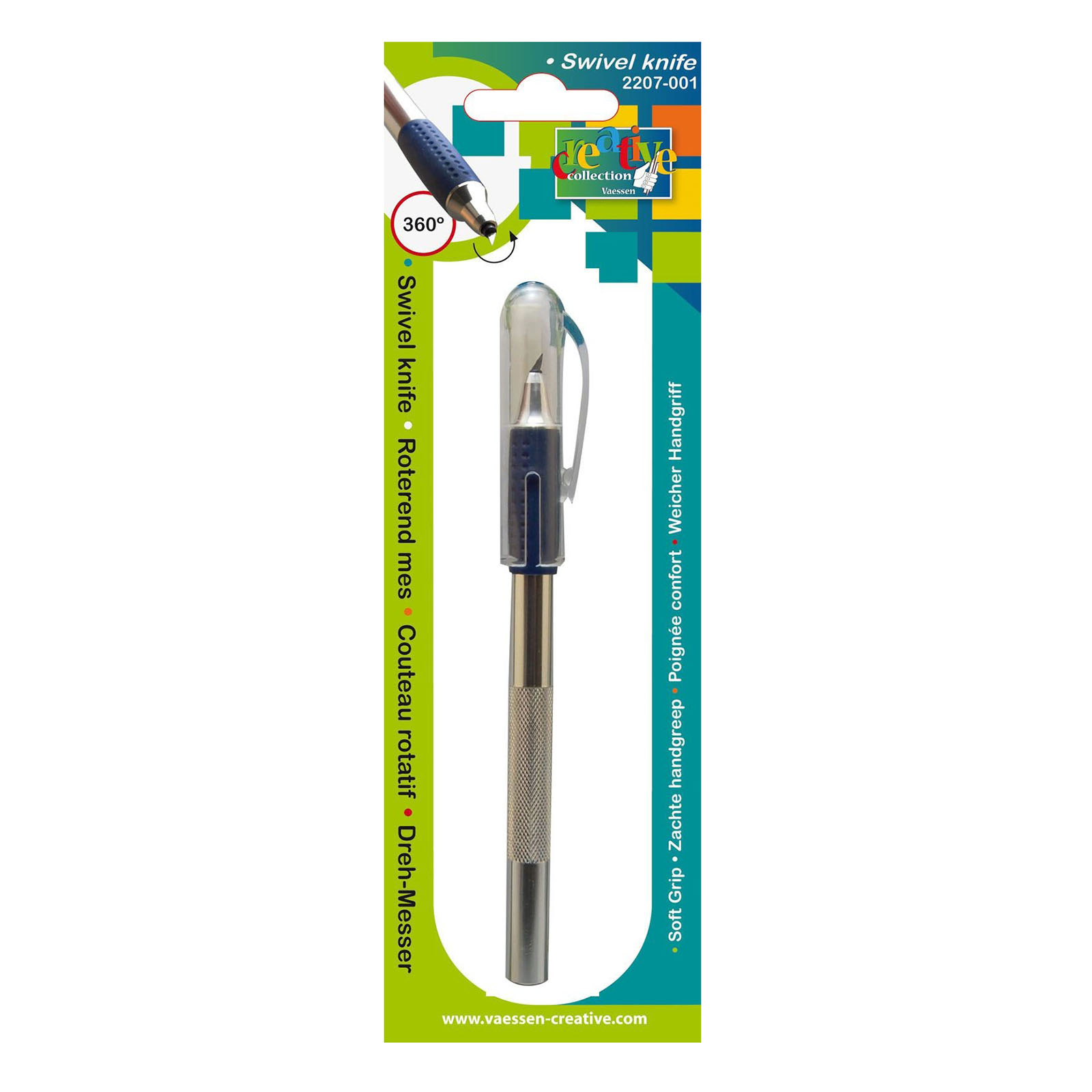 Vaessen Creative • Cutter rotatif 360º softgrip