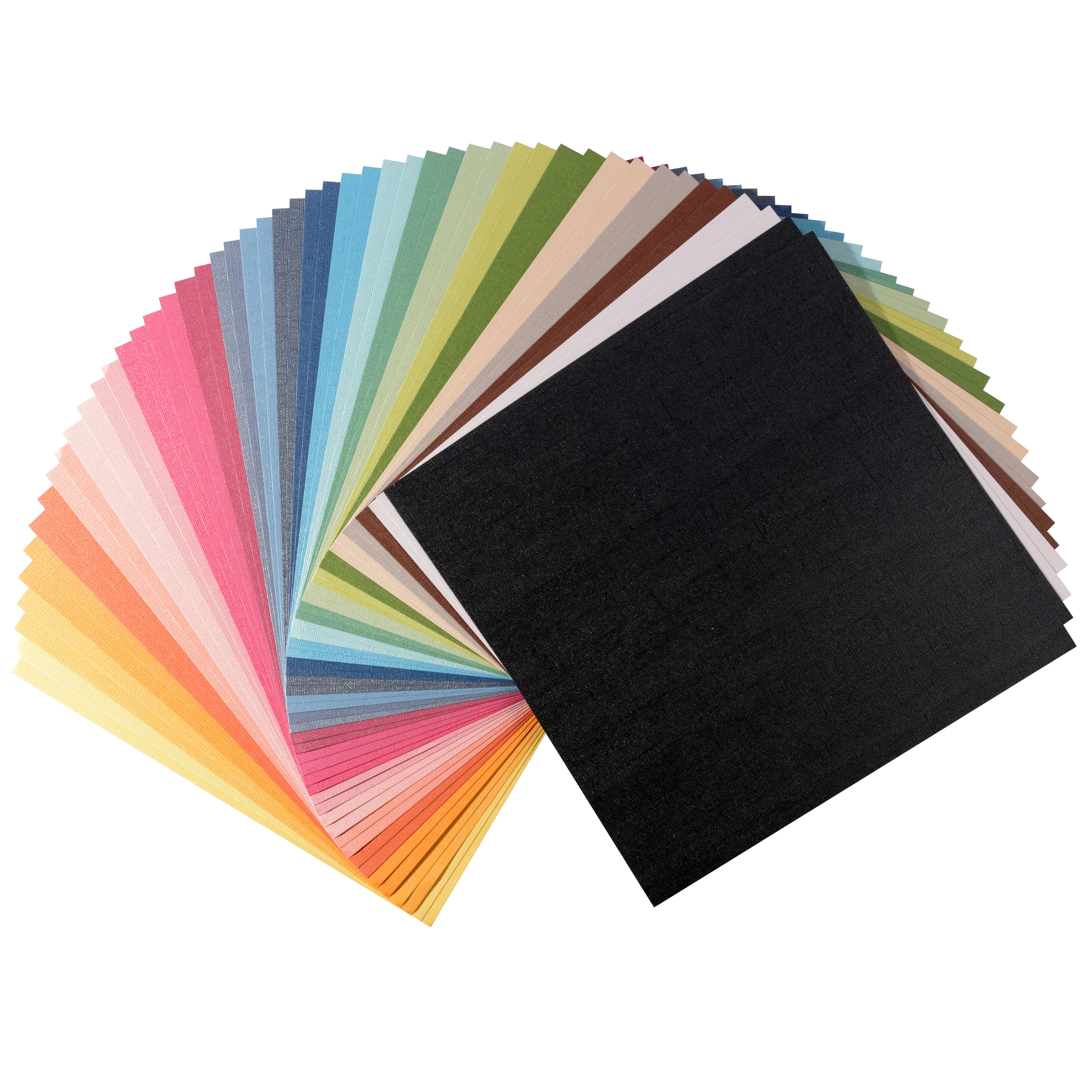 Florence • Papier Cartonné 216g Texturé 30,5x30,5cm Nacré 50x