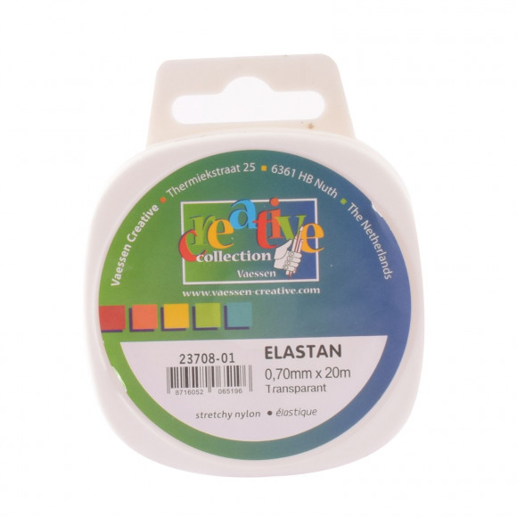 Vaessen Creative • Elastan Cord Transparent 0.7mm
