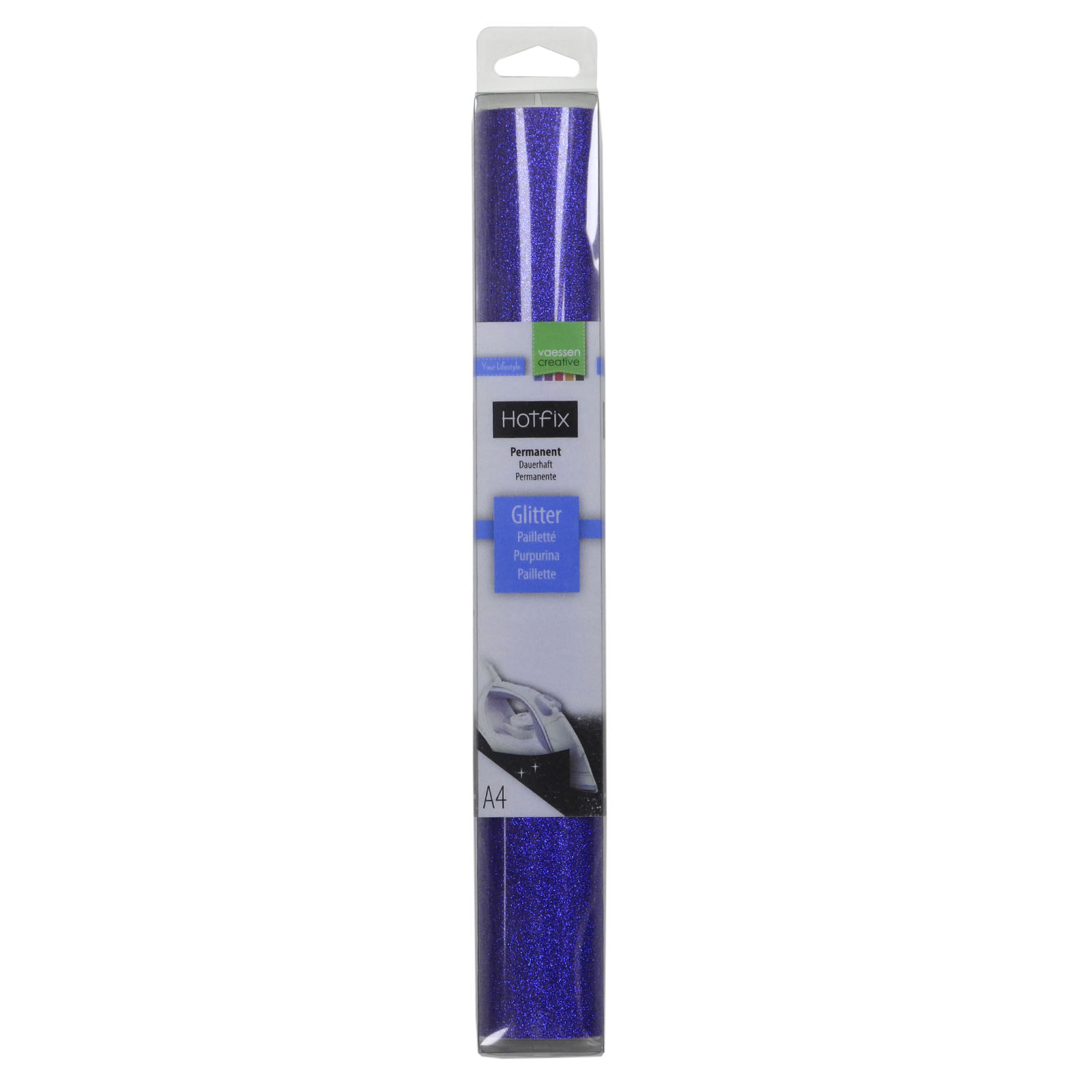 Vaessen Creative • Glitter Flex A4 Blue