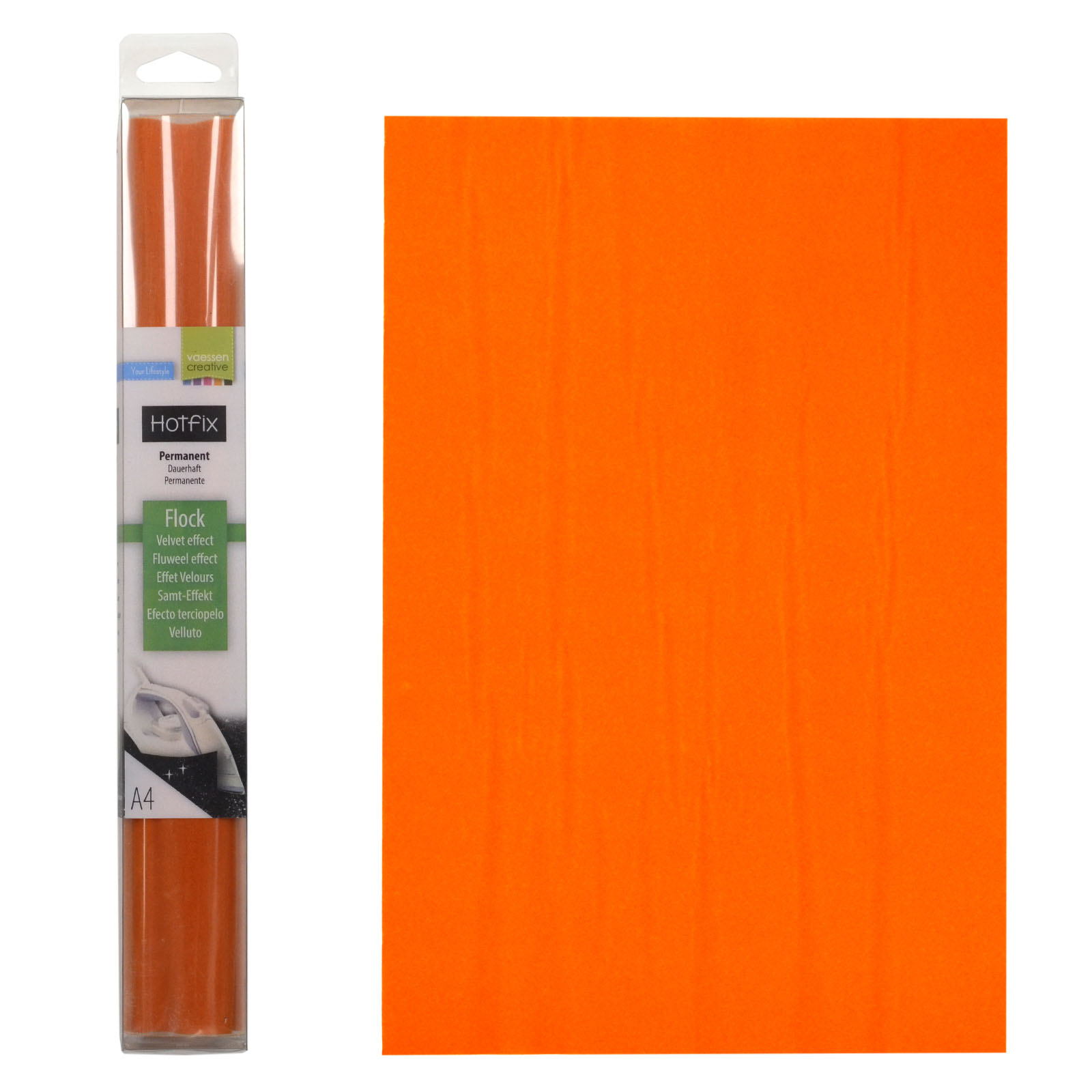 Vaessen Creative • Flock A4 Orange
