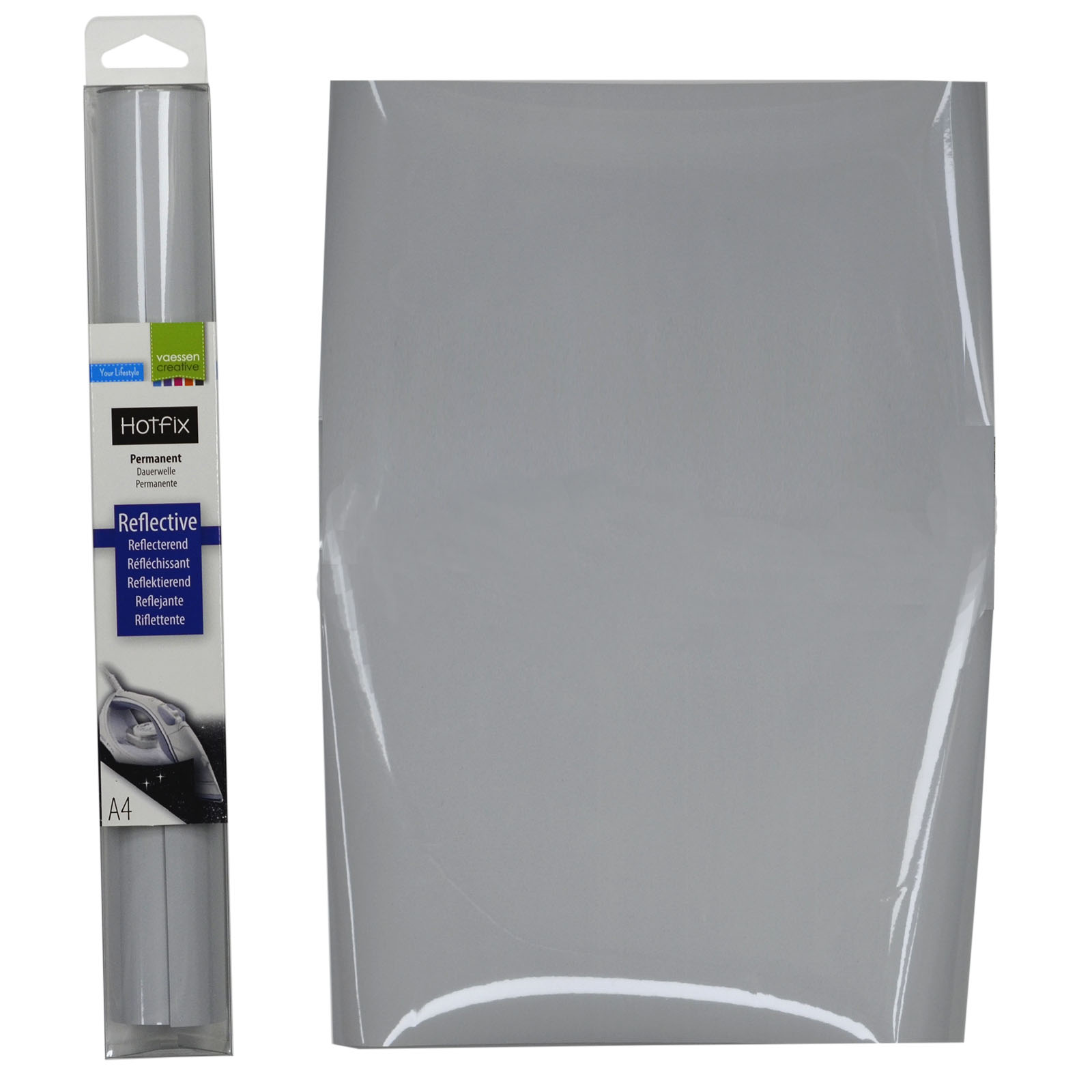 Vaessen Creative • Hotfix A4 reflective Silver