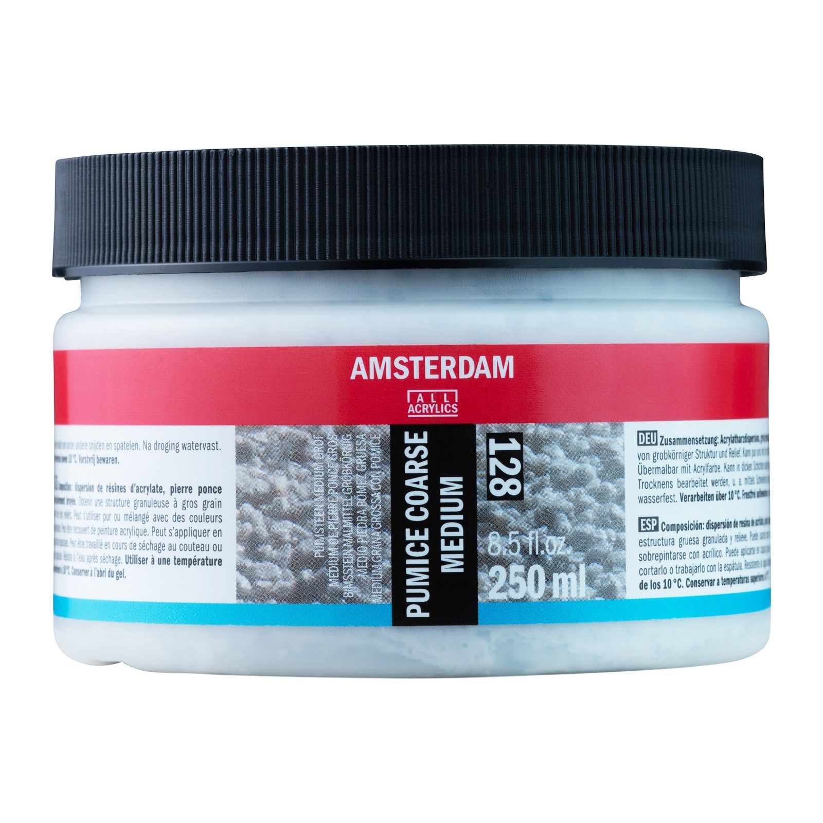 Amsterdam • Puimsteen medium grof 128 pot 250 ml
