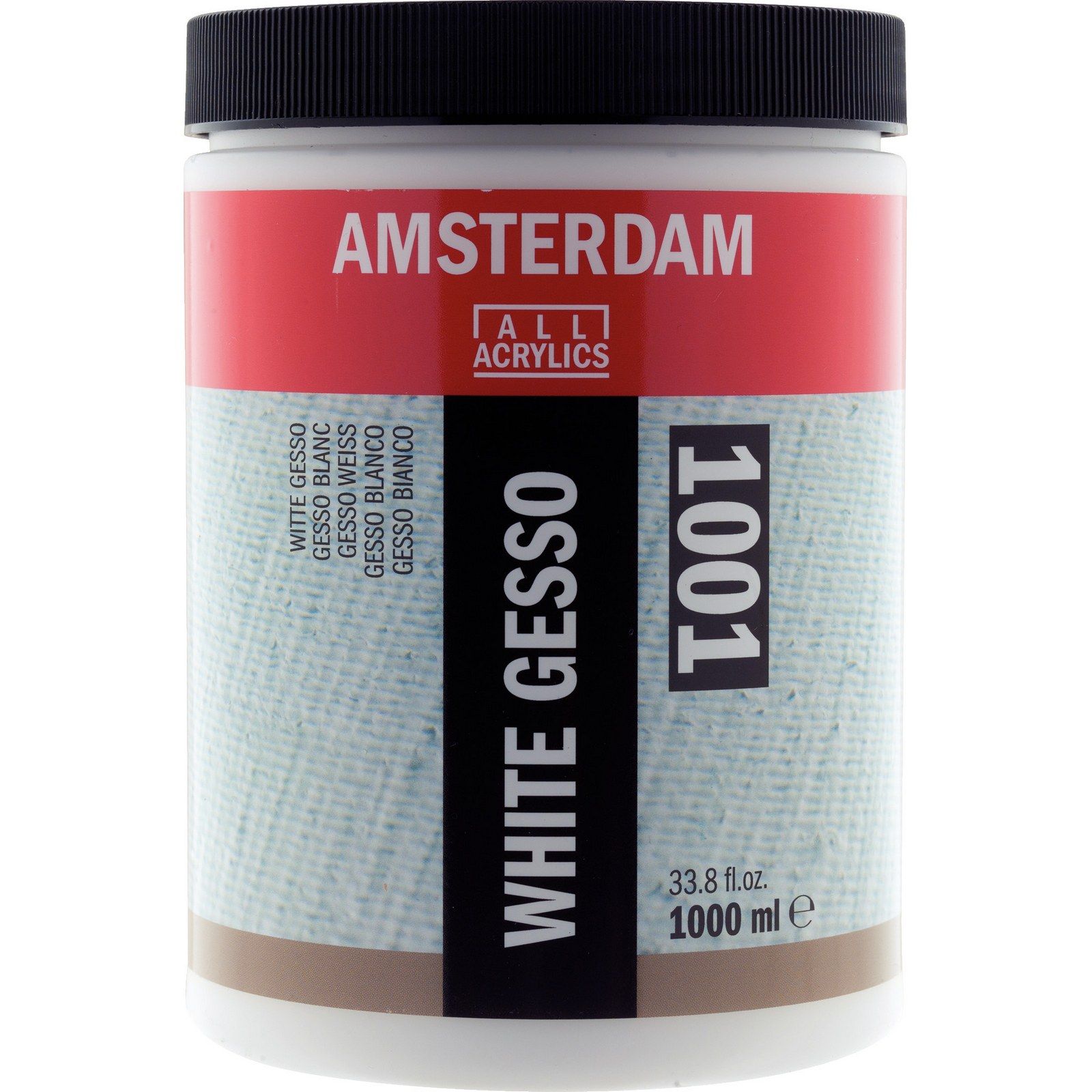 Amsterdam • Gesso Wit 1001 Pot 1000ml