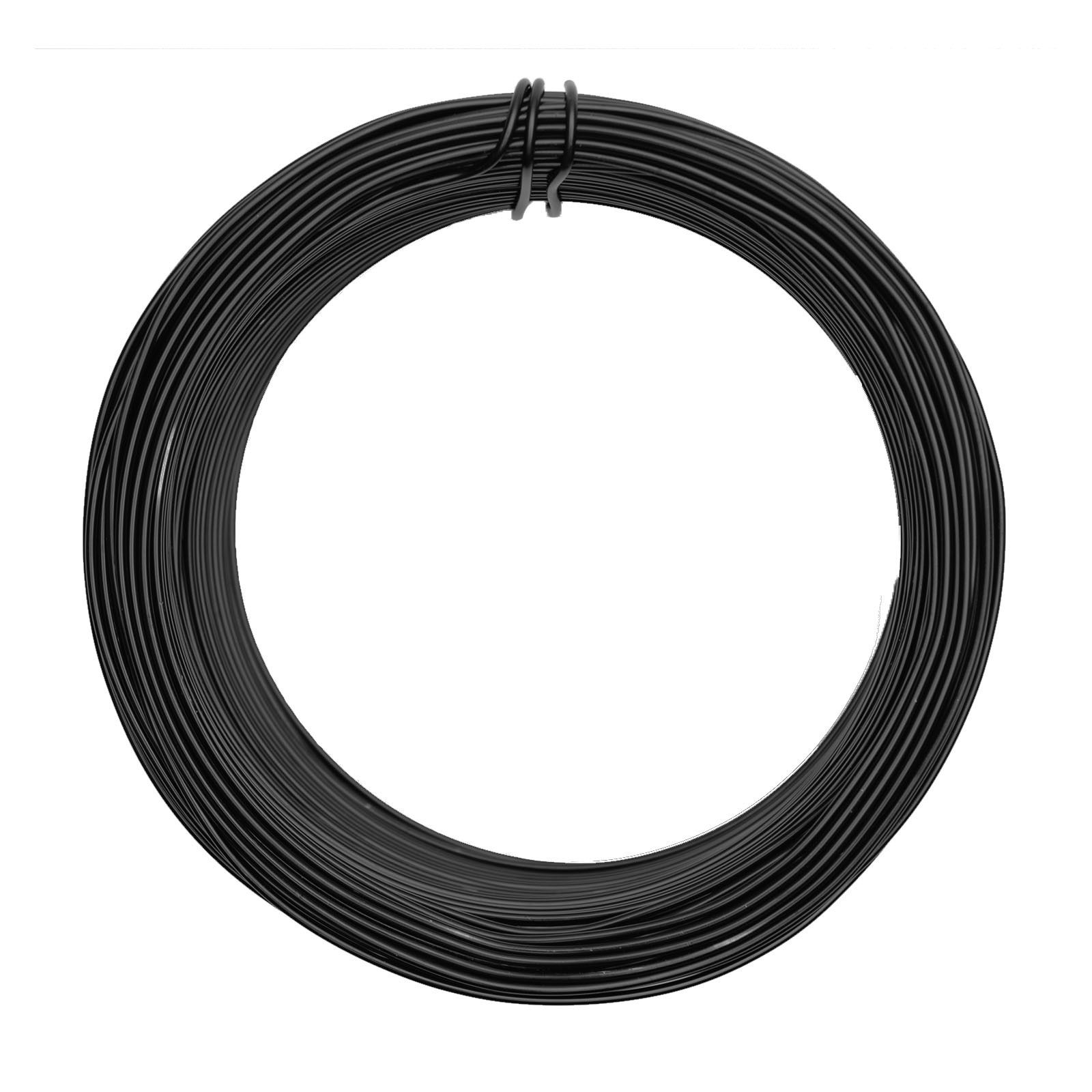 Vaessen Creative • Aluminium wire 2mm 50m Black