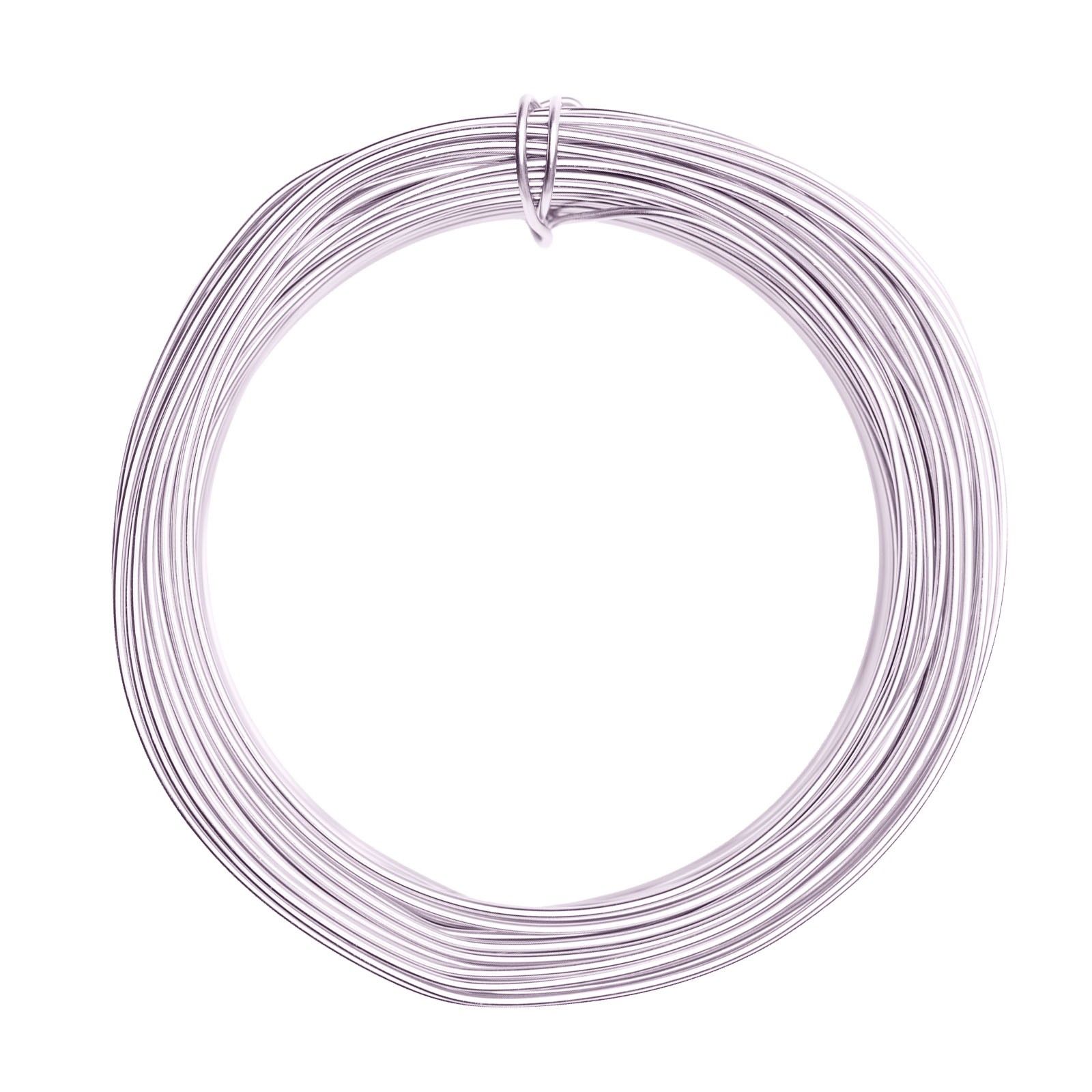 Vaessen Creative • Fil d’aluminium 2mm 50m Soft lilac