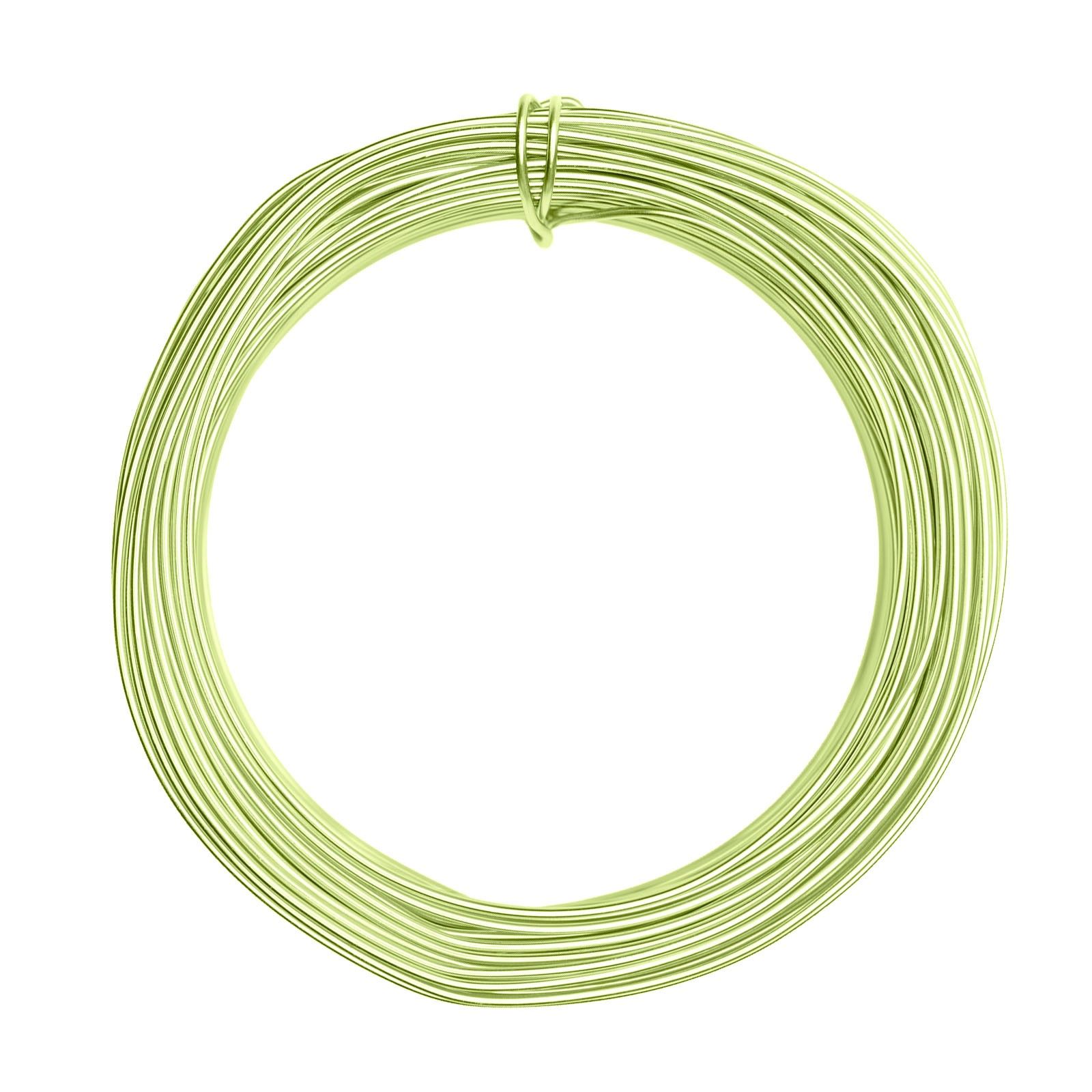 Vaessen Creative • Aluminium wire 2mm 50m Mint green