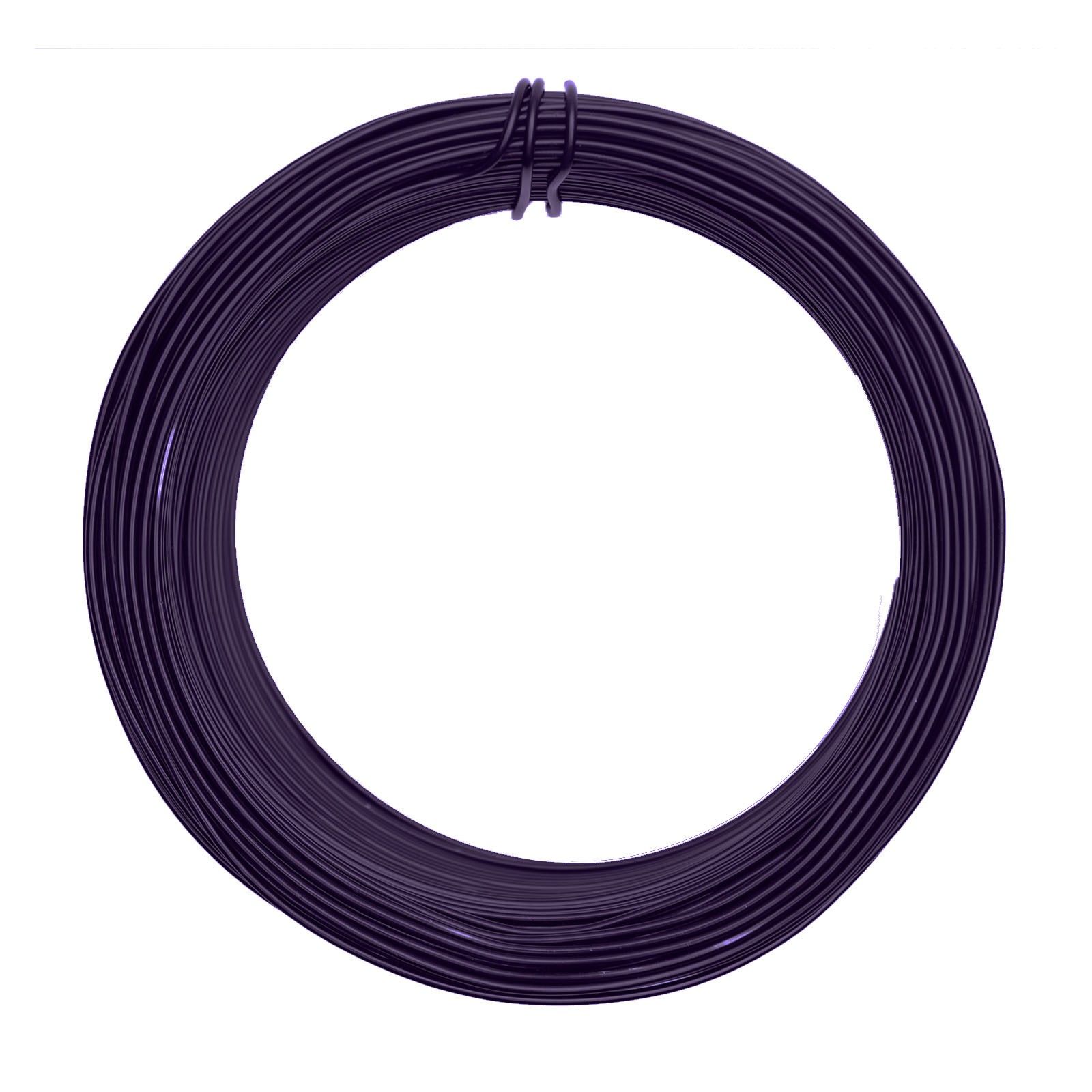 Vaessen Creative • Aluminium wire 2mm 50m Eggplant