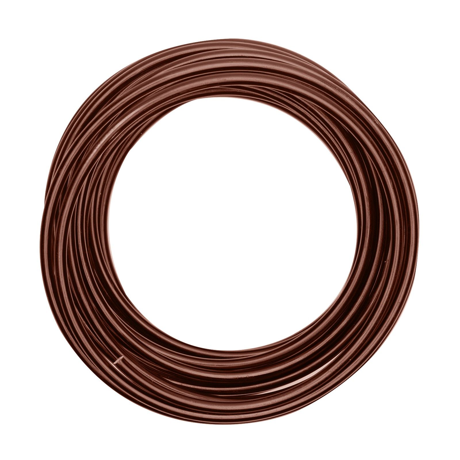 Vaessen Creative • Aluminium wire 5mm 10m Chocolate