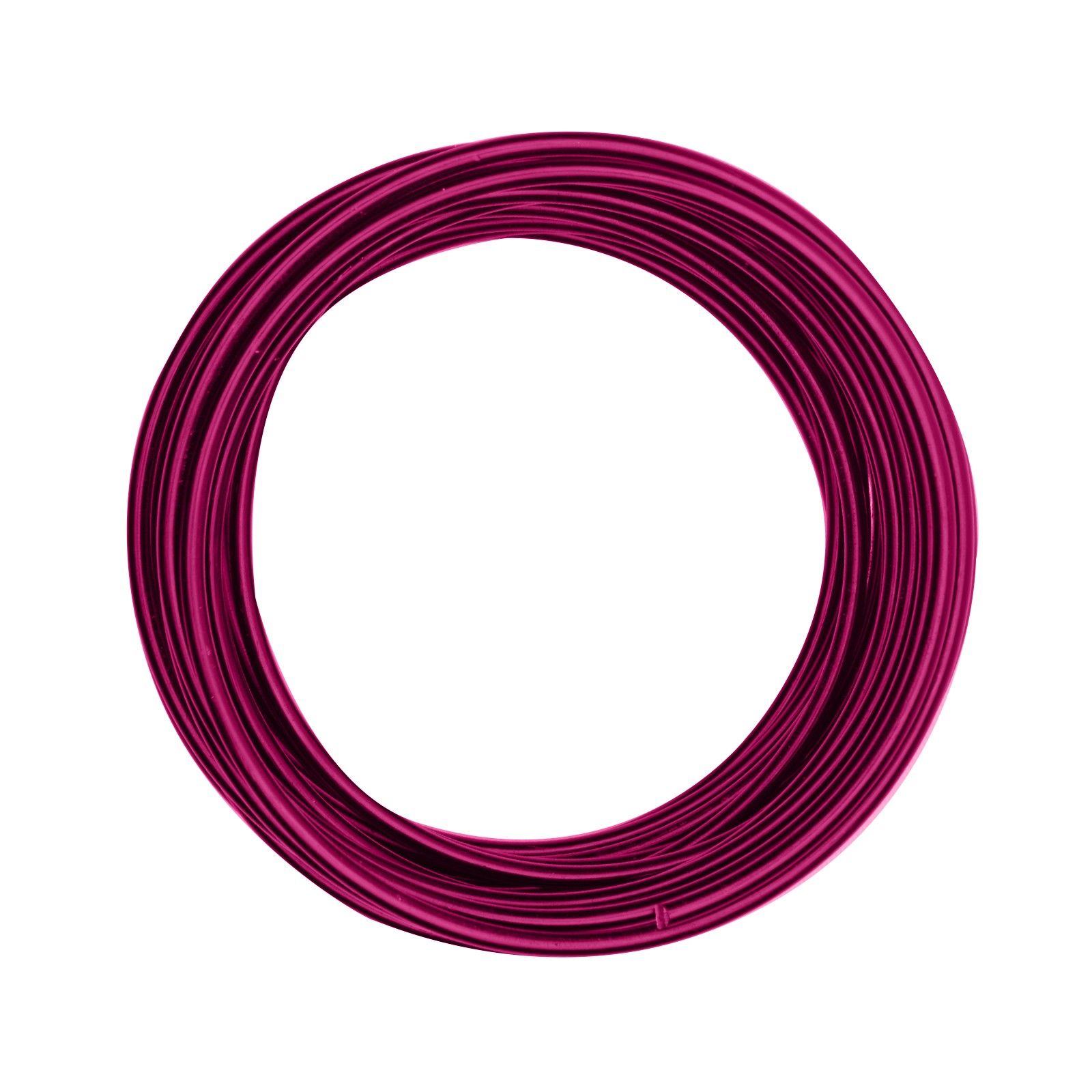Vaessen Creative • Fil d’aluminium 4mm 10m Strong pink