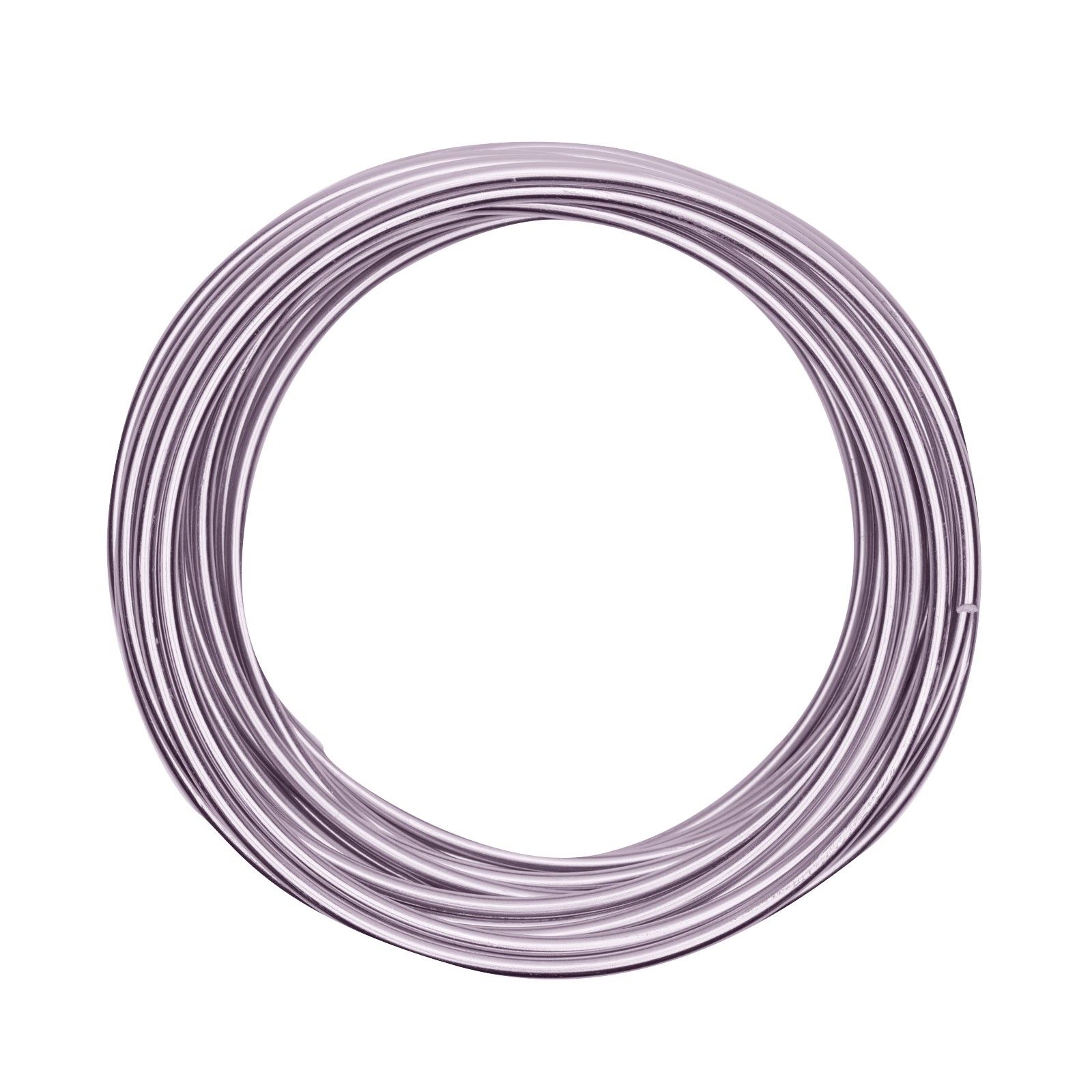 Vaessen Creative • Alambre de aluminio 4mm 10m Soft lilac