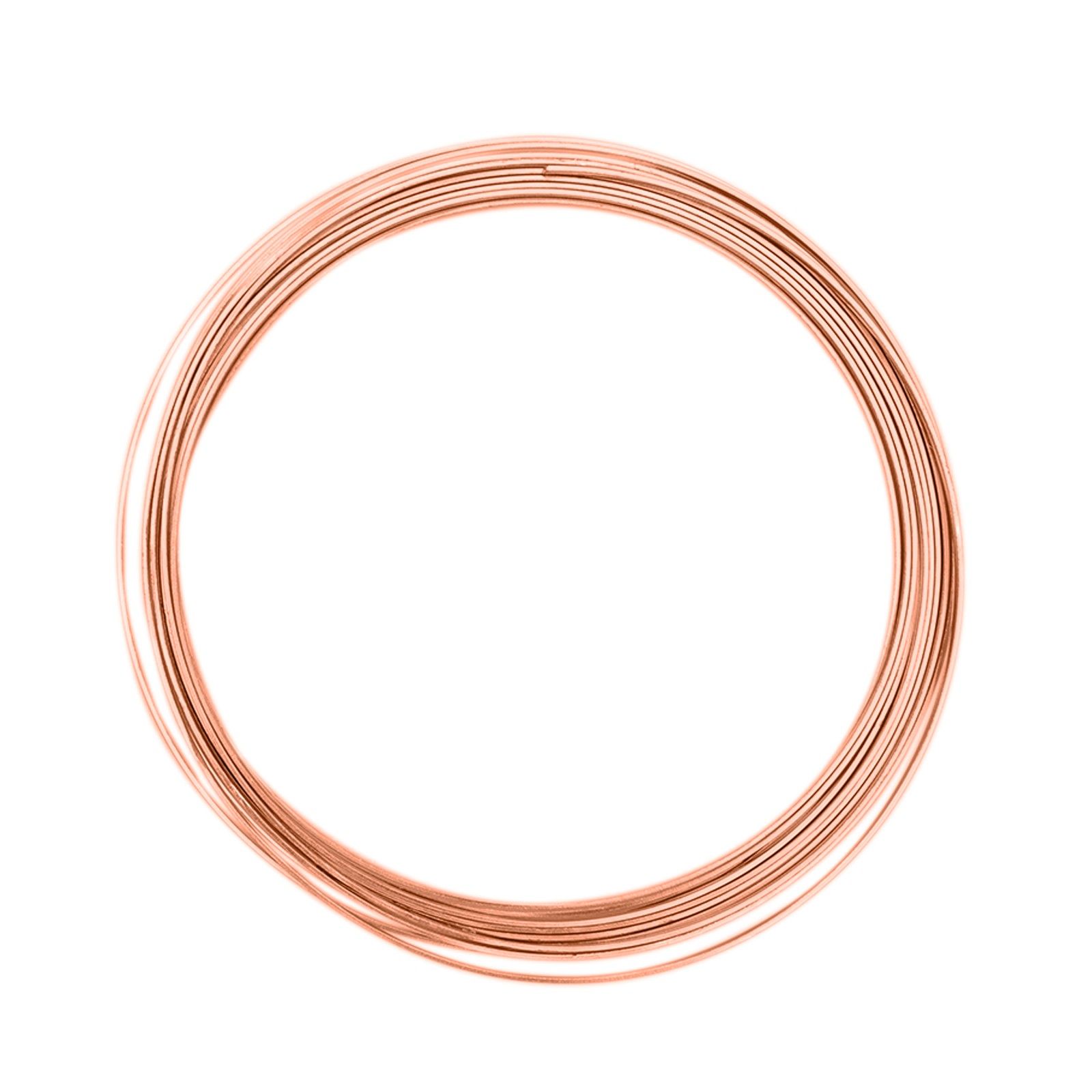 Vaessen Creative • Aluminium wire flat 3.5mm 5m Orange copper