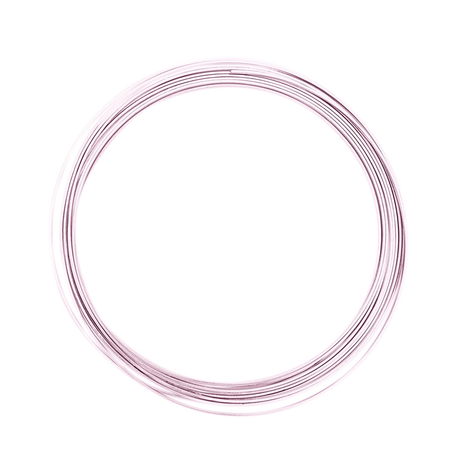 Vaessen Creative • Aluminium wire flat 3.5mm 5m Rose