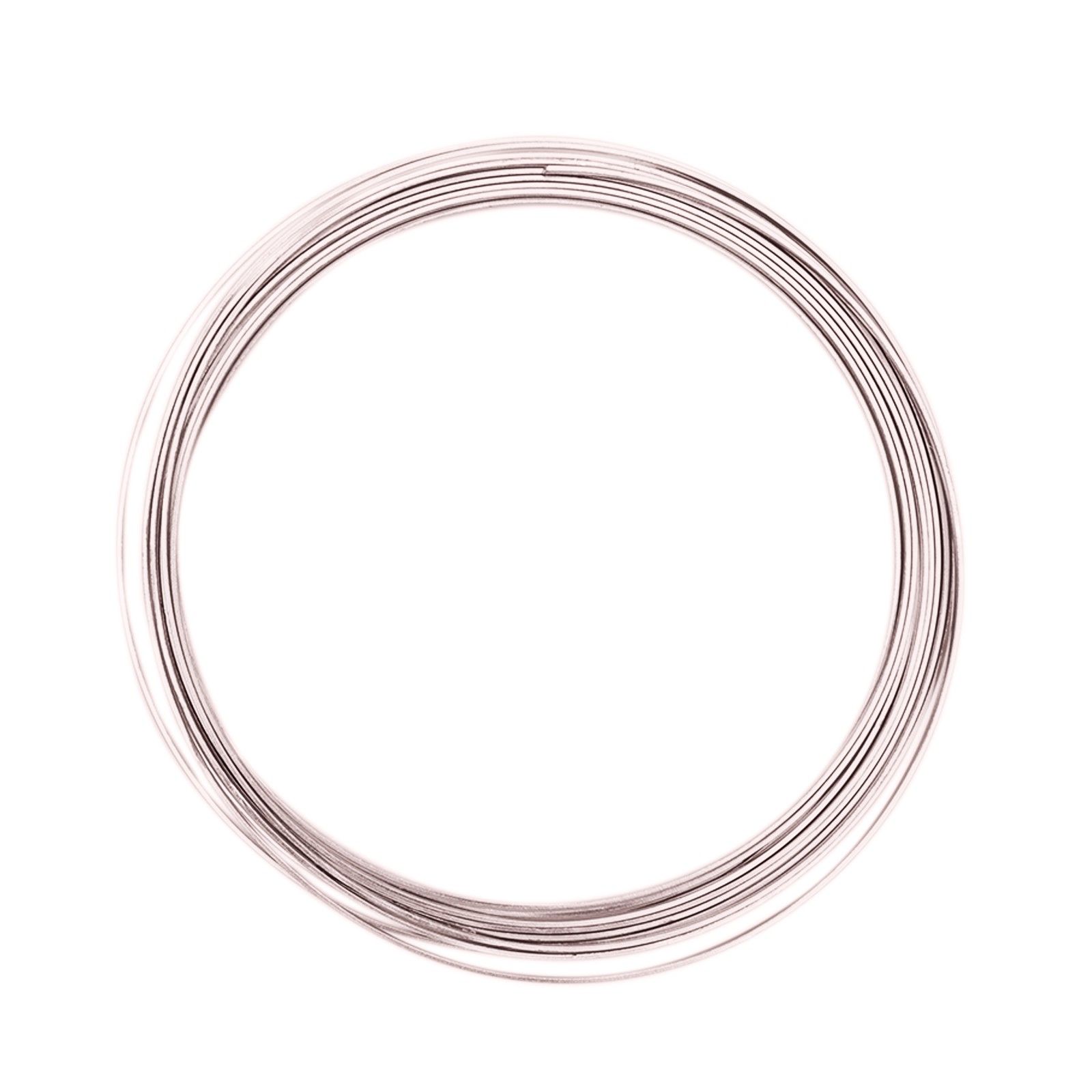 Vaessen Creative • Aluminium wire flat 3.5mm 5m Misty pink