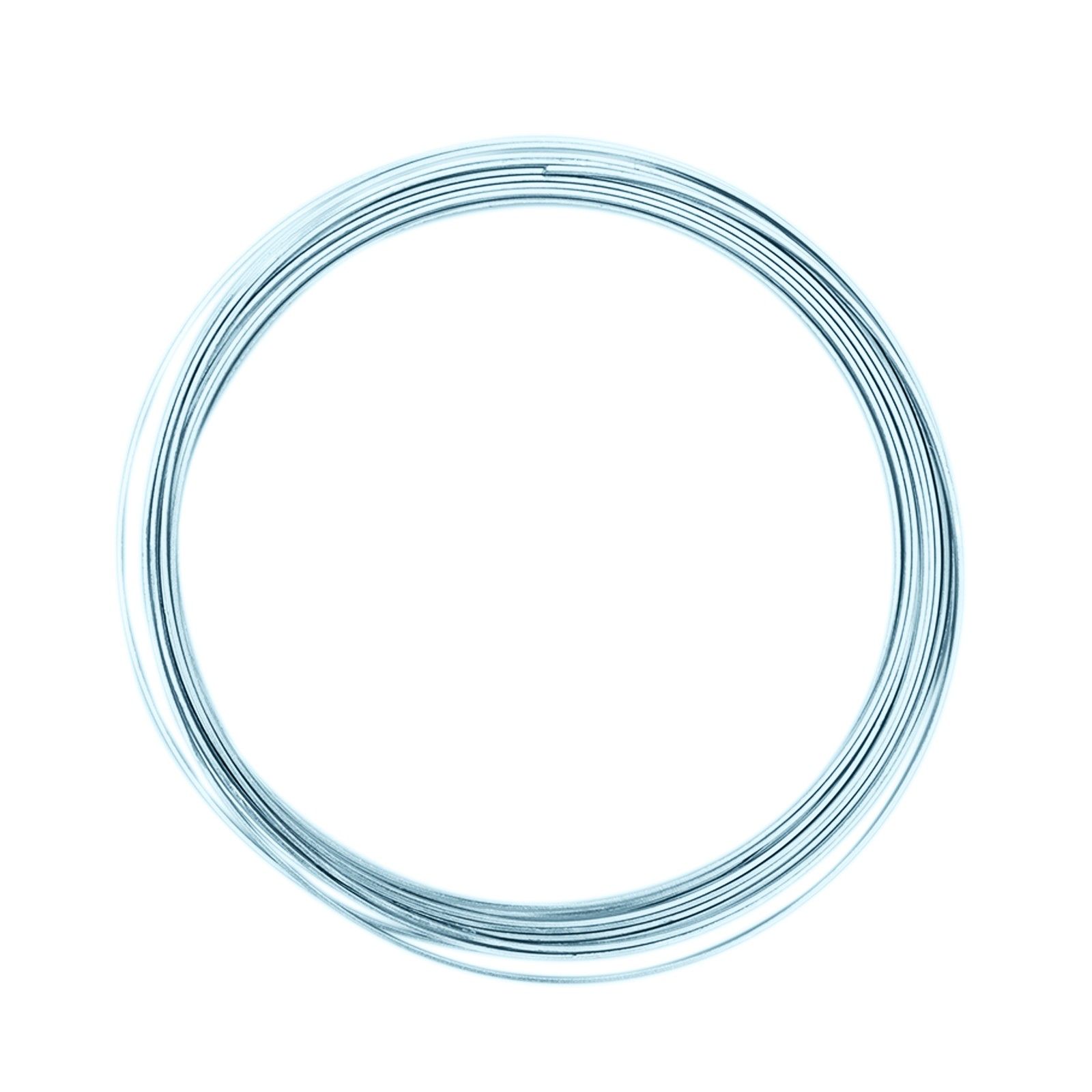 Vaessen Creative • Aluminium wire flat 3.5mm 5m Ice blue