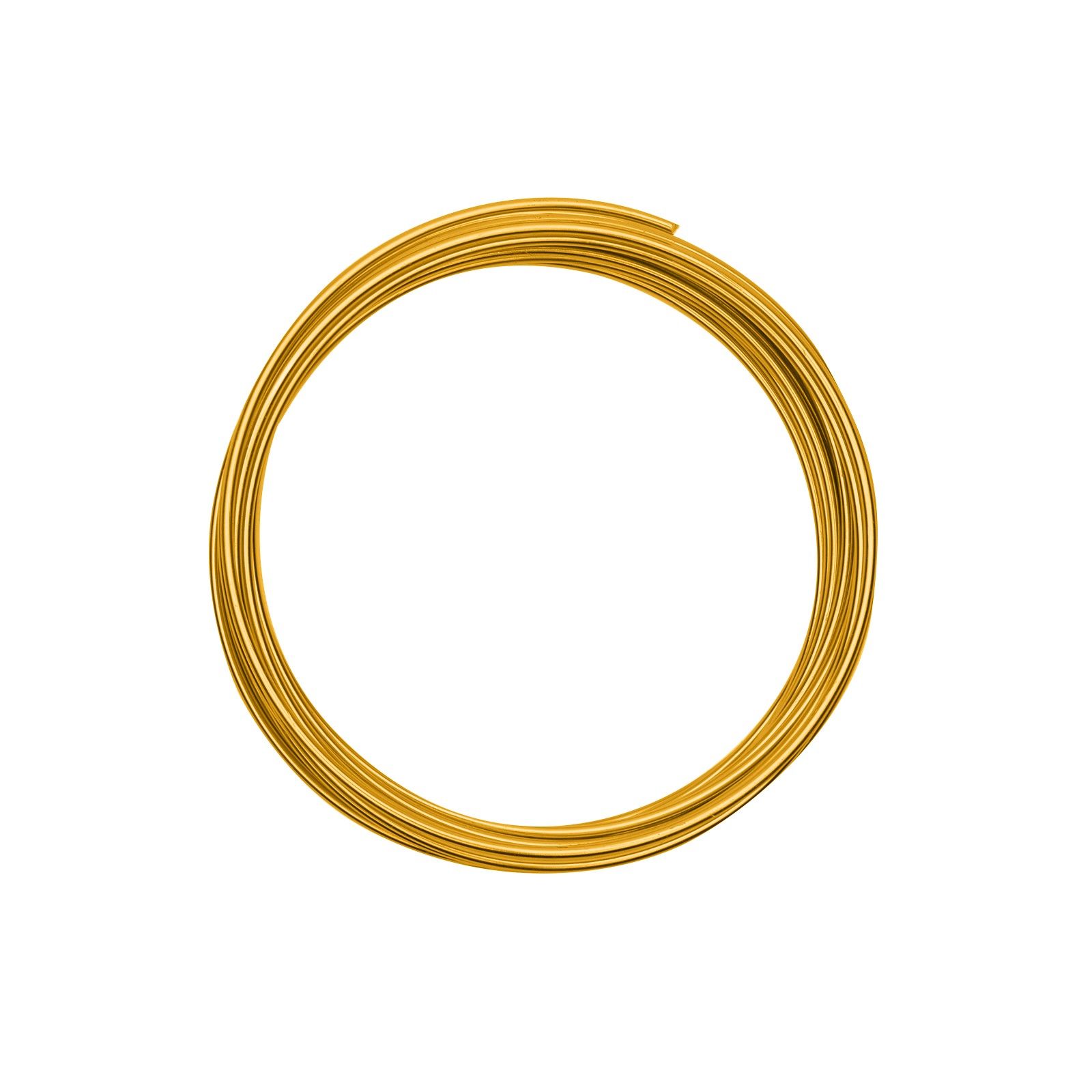 Vaessen Creative • Aluminium wire 2mm 5m gold