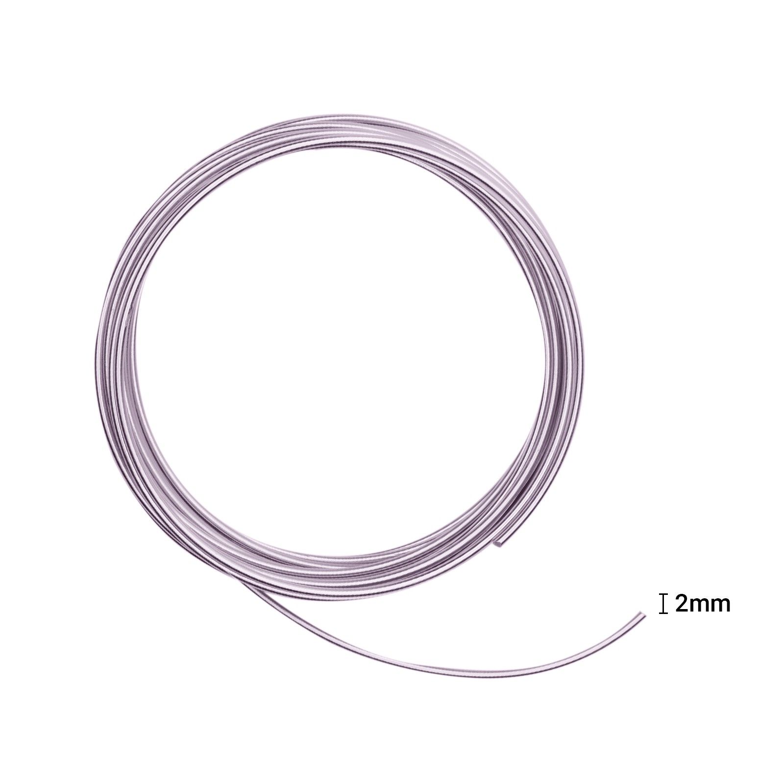 Vaessen Creative Filo di alluminio 2mm 5m Soft lilac