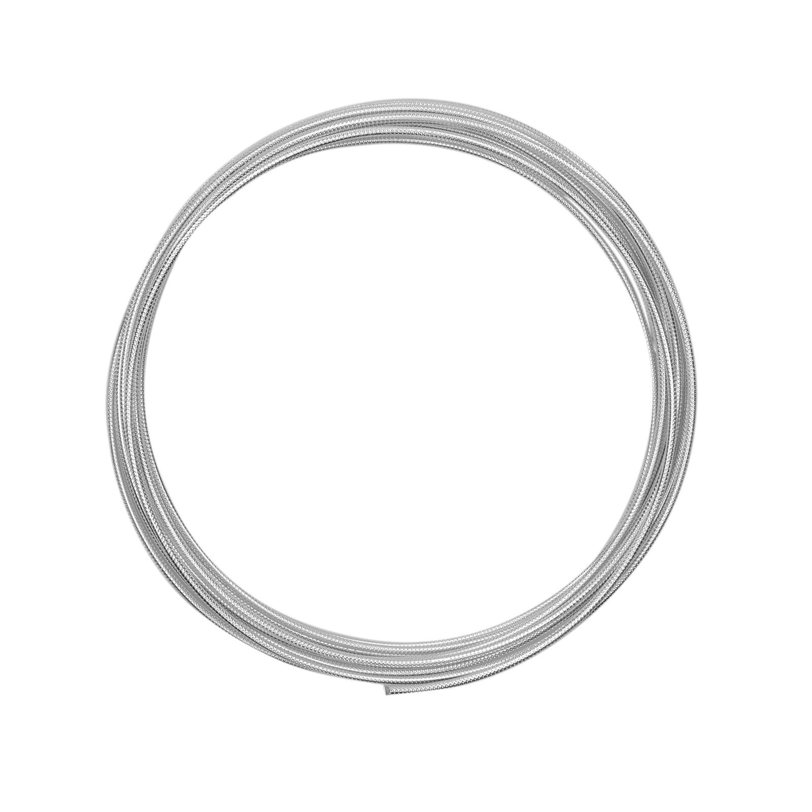 Vaessen Creative • Fil d'aluminium embossed rond 2mm 5m Silver