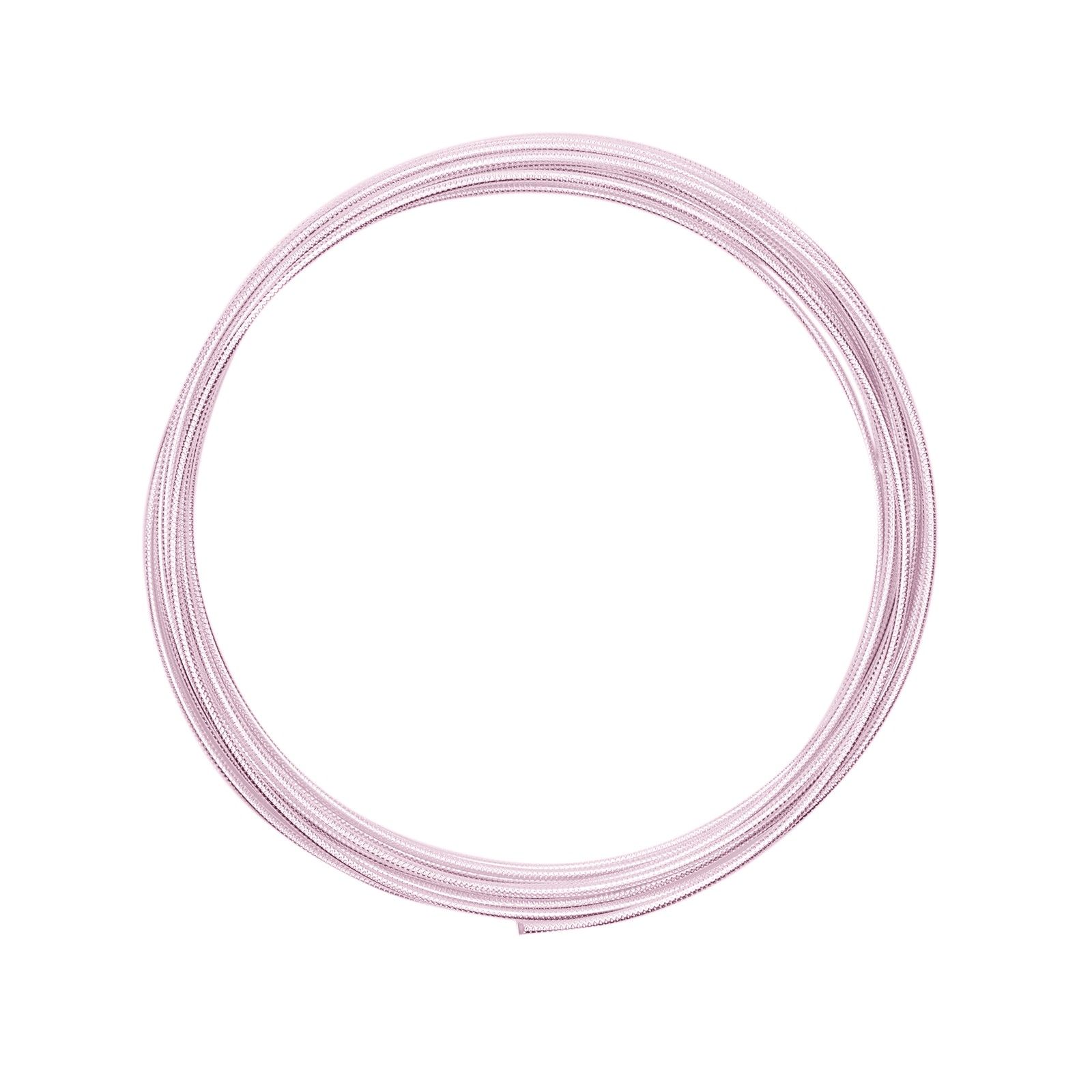 Vaessen Creative • Aluminium wire embossed 2mm 5m Rose