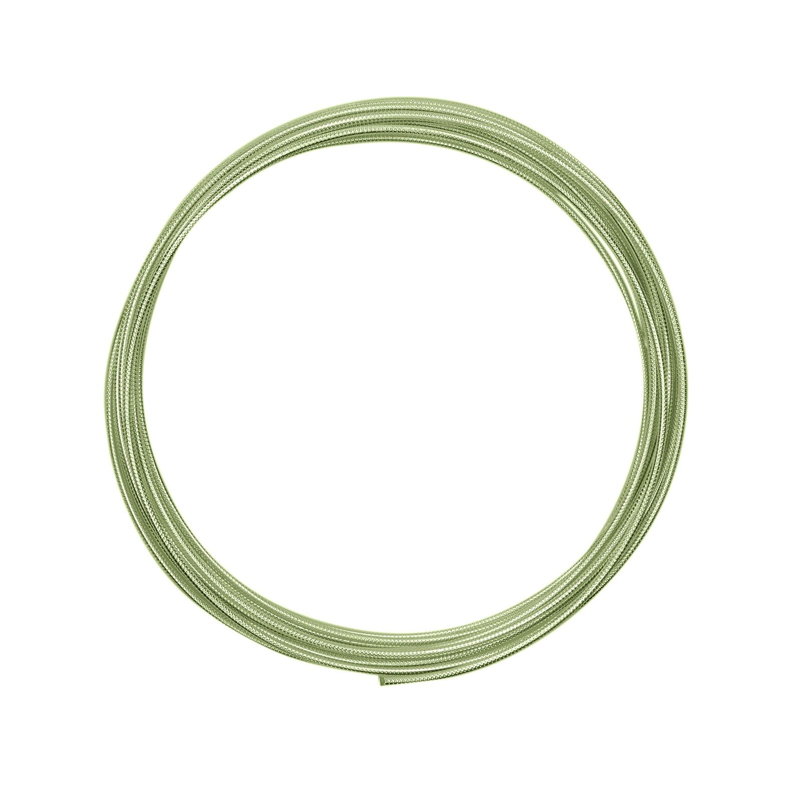 Vaessen Creative • Aluminiumdraad embossed rond 2mm 5m Apple green