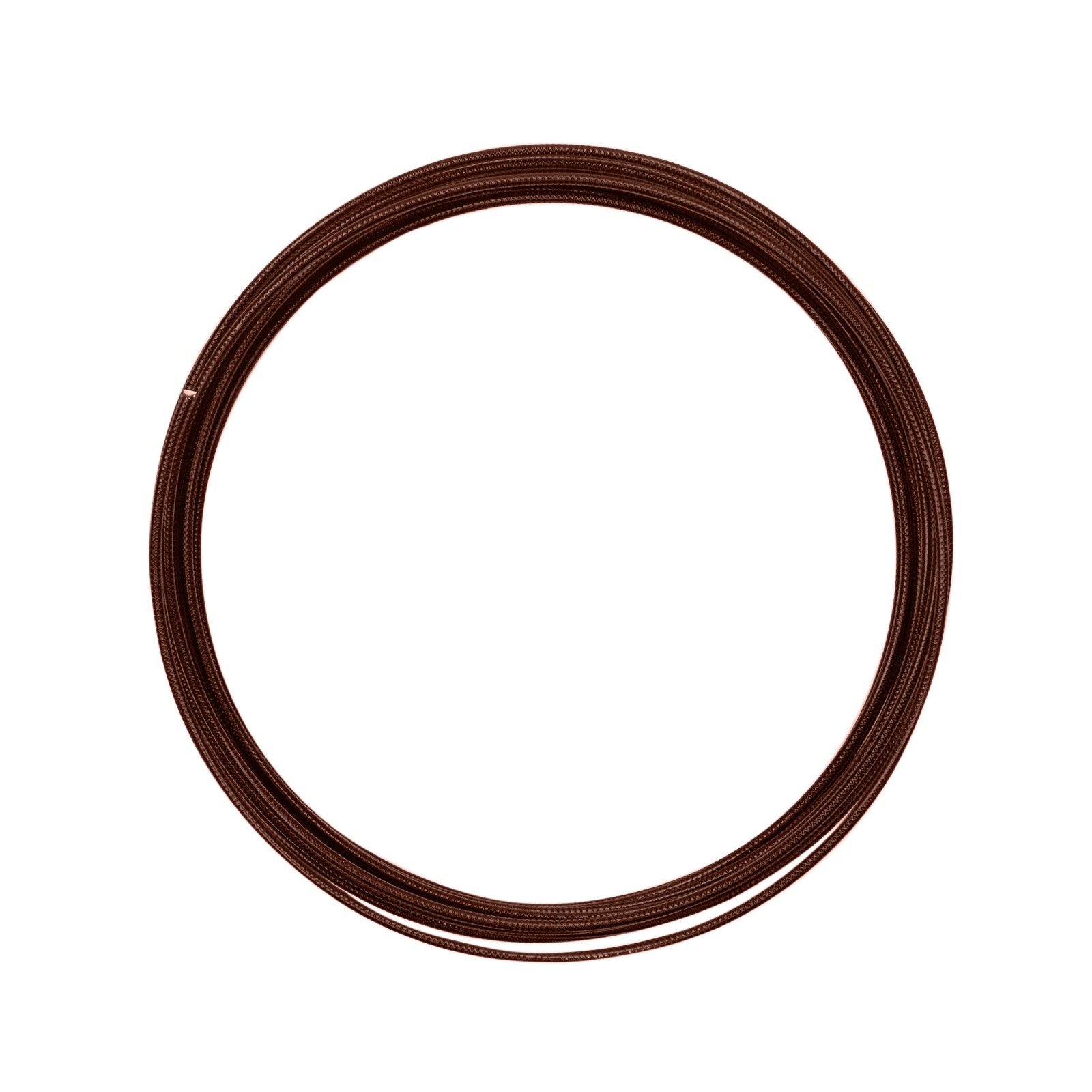 Vaessen Creative • Alambre de aluminio embossed rond 2mm 5m Brown