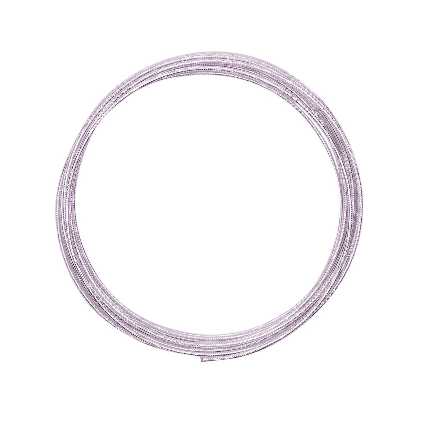 Vaessen Creative • Fil d'aluminium embossed rond 2mm 5m Soft lilac