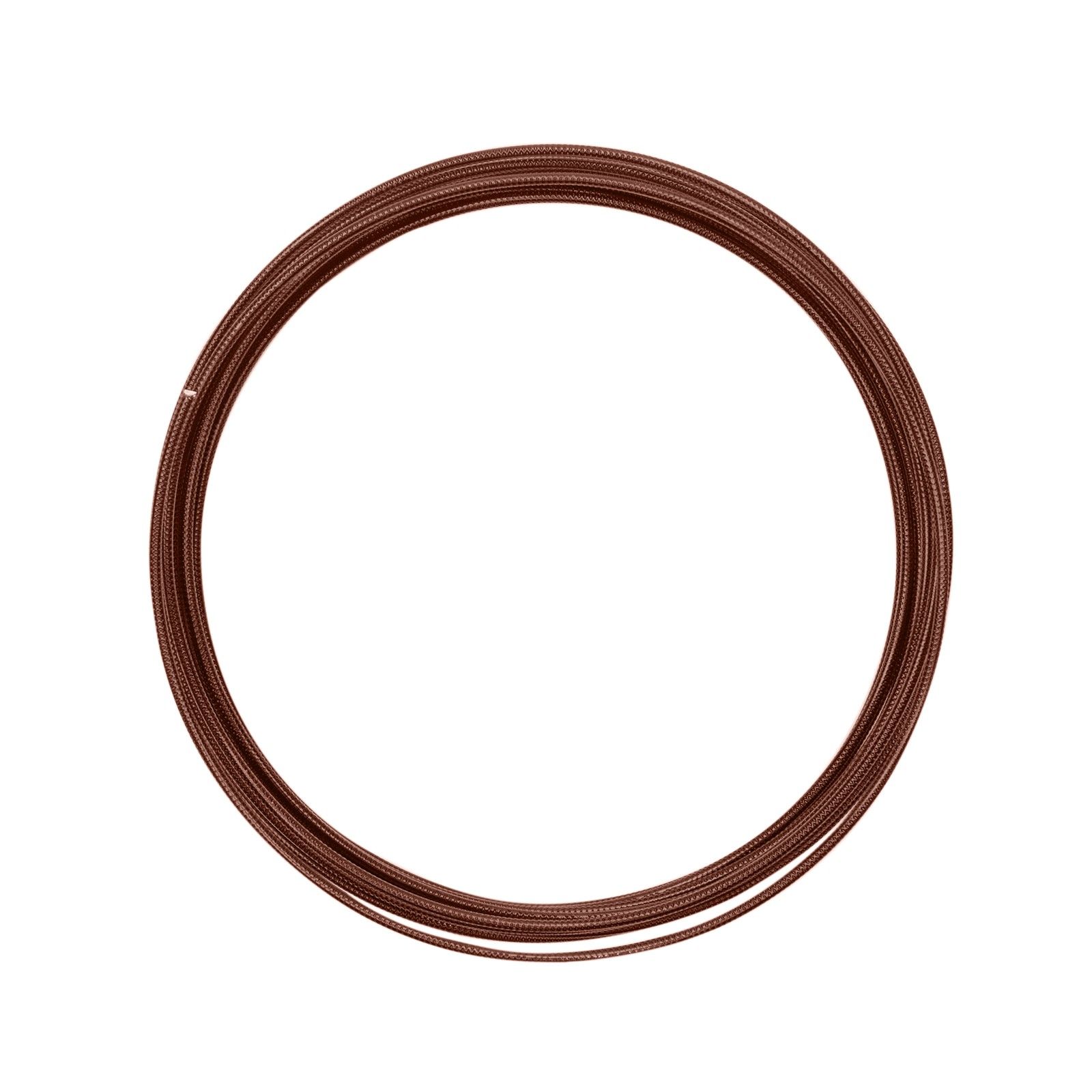 Vaessen Creative • Filo di alluminio embossed rond 2mm 5m Chocolate