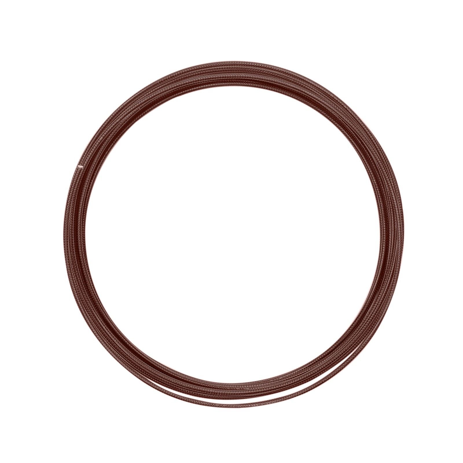 Vaessen Creative • Aluminiumdraad embossed rond 2mm 5m Chocolate mat