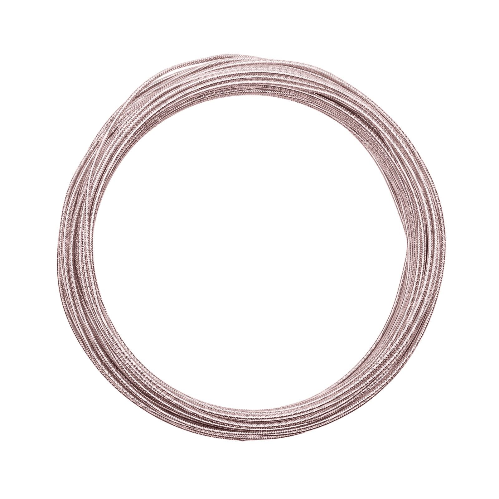 Vaessen Creative • Alambre de aluminio embossed rond 2mm 30m Misty pink