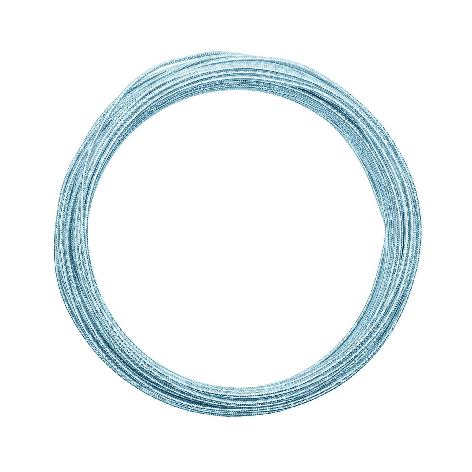 Vaessen Creative • Alambre de aluminio embossed rond 2mm 30m Ice blue