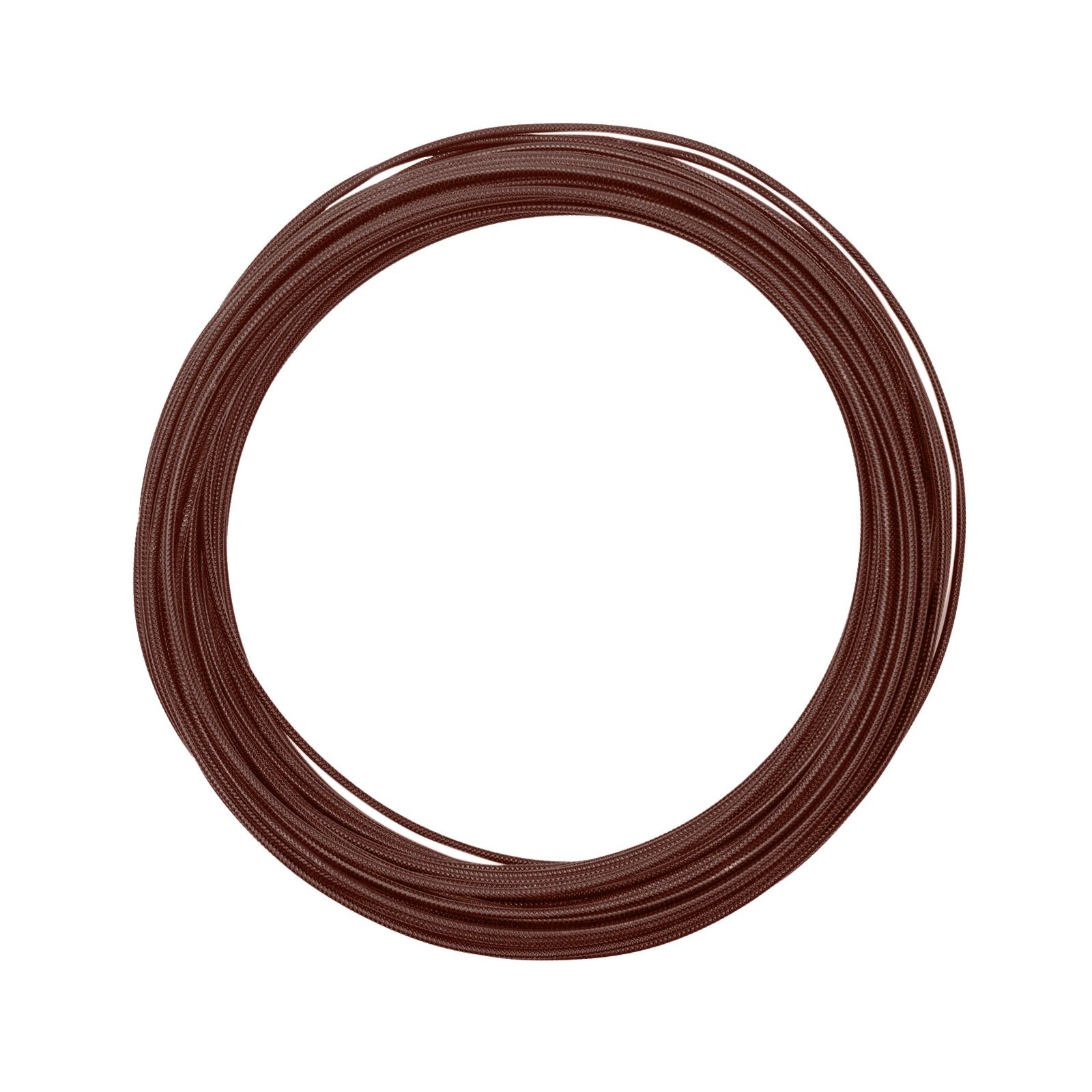 Vaessen Creative • Alambre de aluminio embossed rond 2mm 30m Chocolate mat