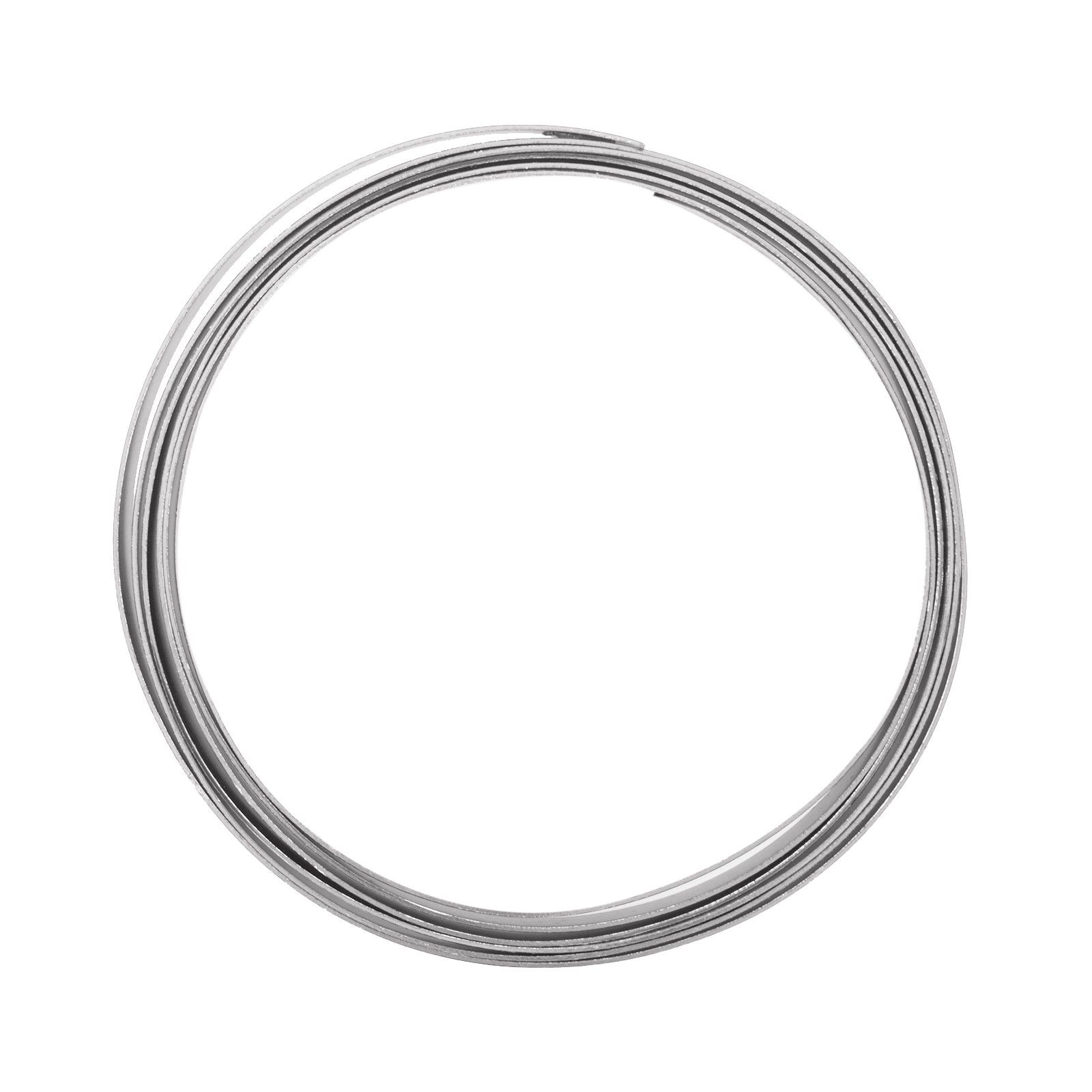 Vaessen Creative • Aluminium plat wire 10x1mm 2,5m Silver