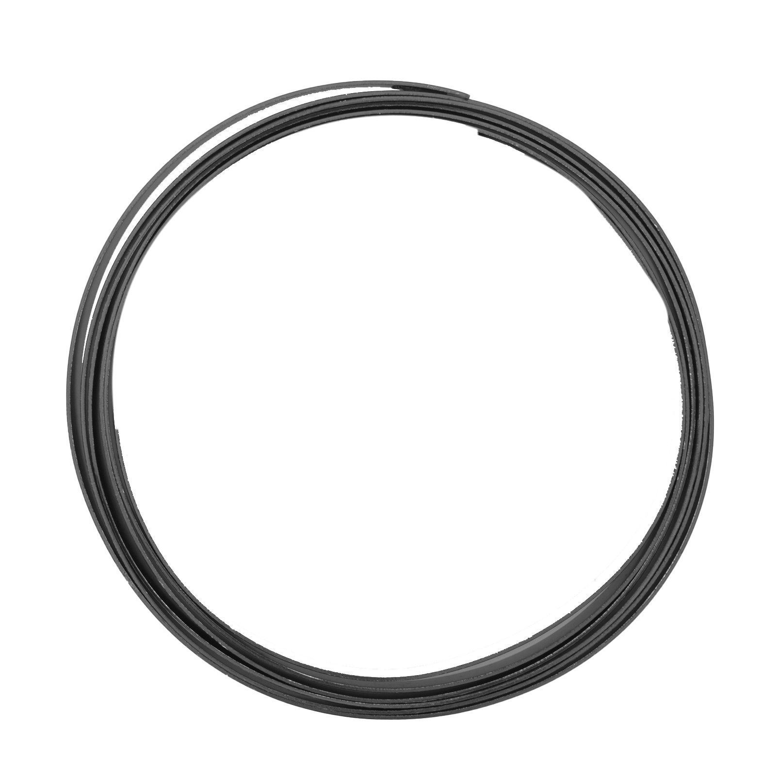 Vaessen Creative • Aluminium plat wire 10x1mm 2,5m Black