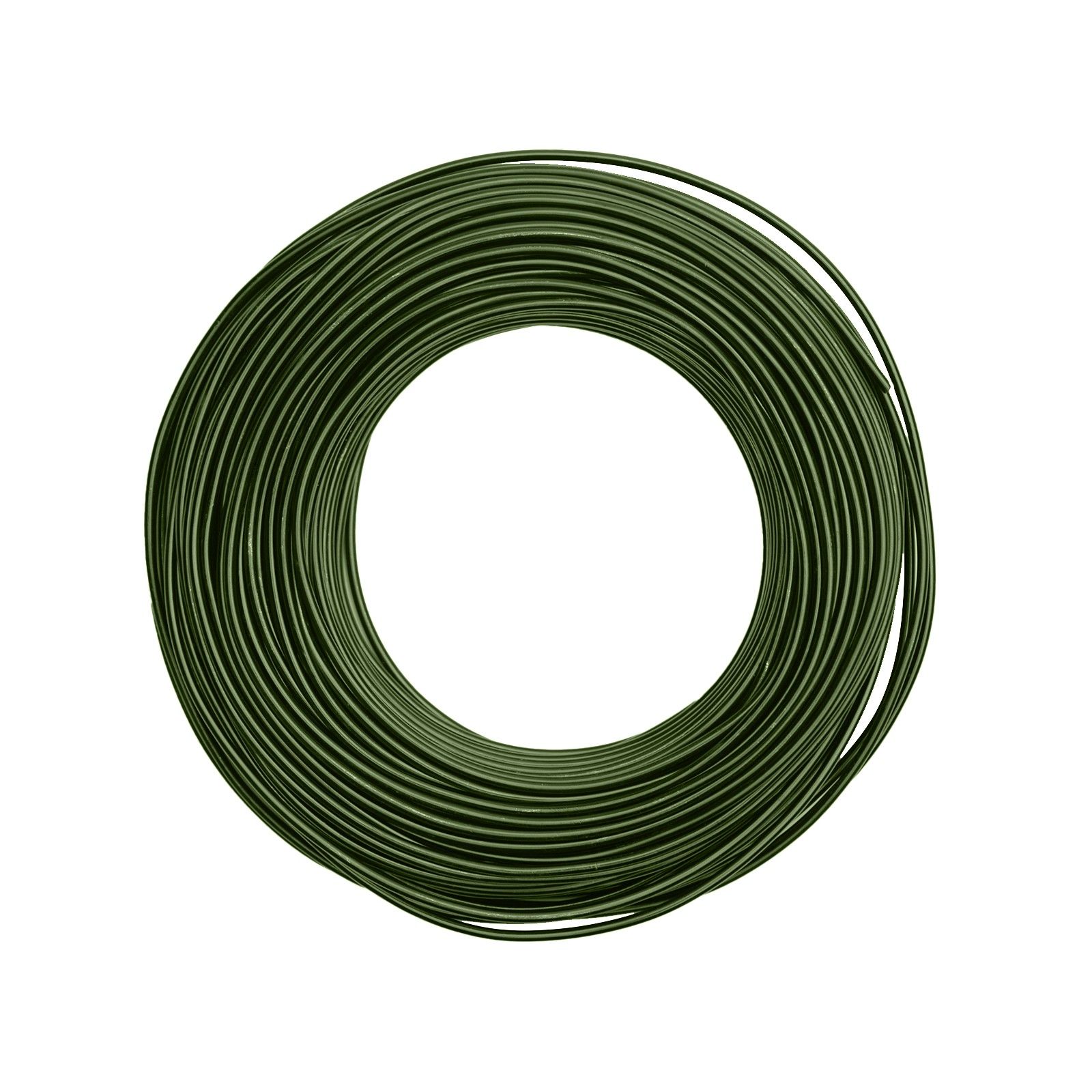 Vaessen Creative • Aluminium wire 500g 37m 2,5mm Dark green