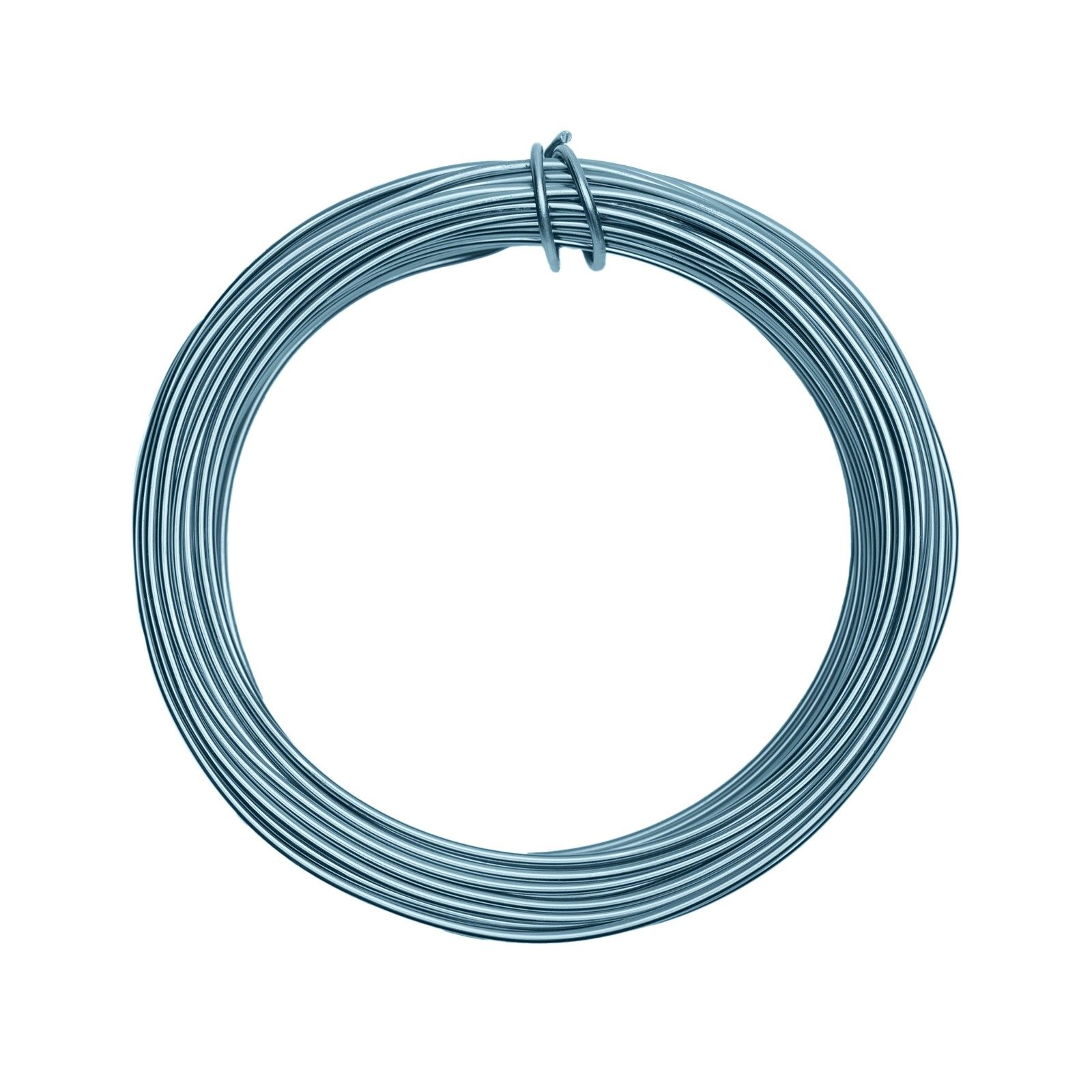 Vaessen Creative • Aluminium wire 500g 37m 2,5mm Ice blue