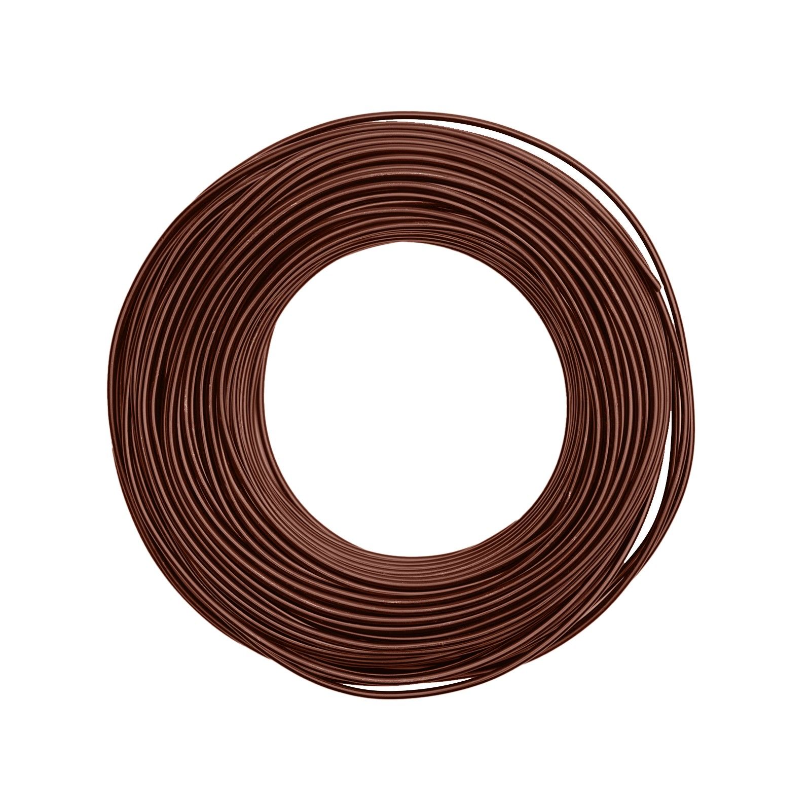 Vaessen Creative • Aluminium wire 500g 37m 2,5mm Chocolate