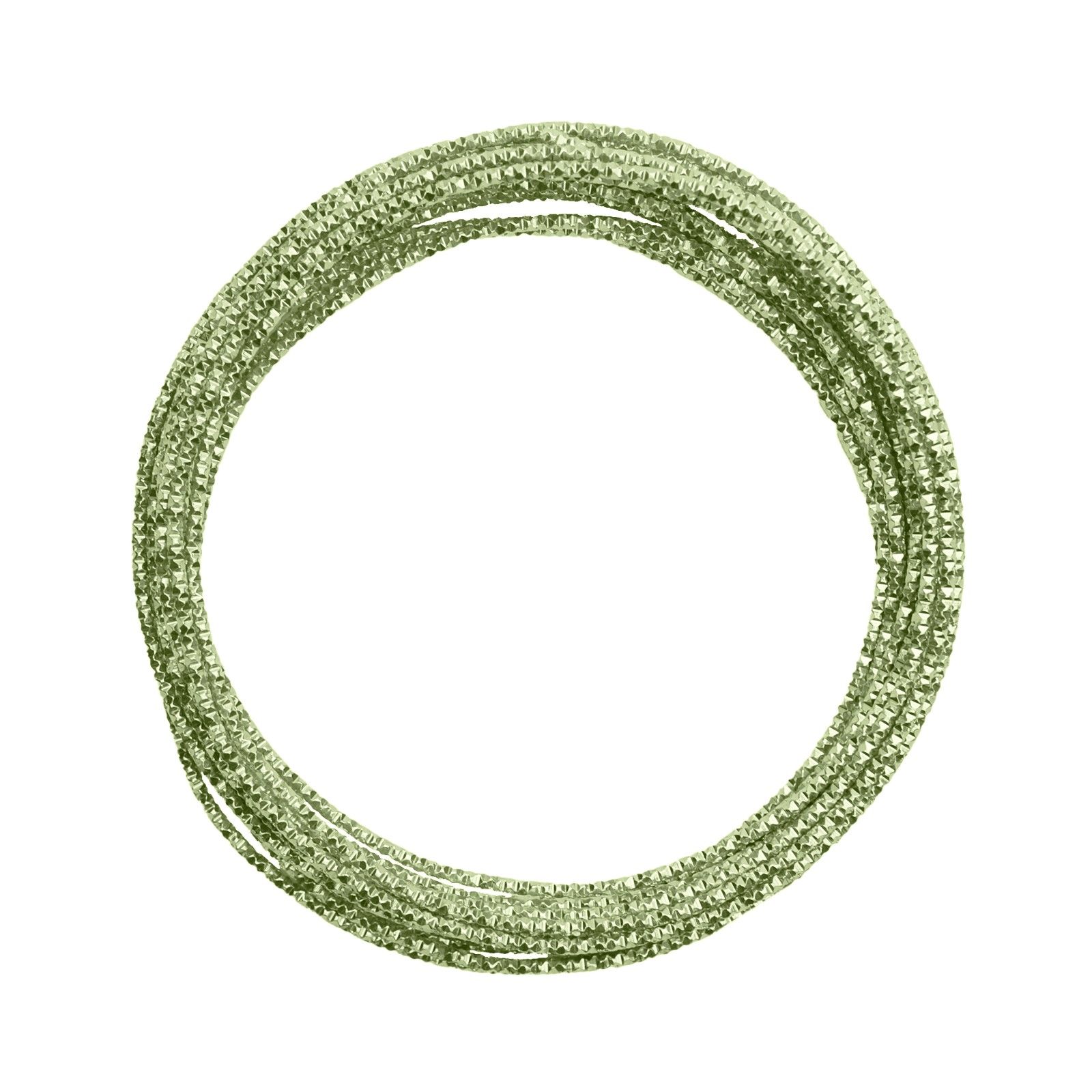 Vaessen Creative • Filo di alluminio hammer 2mmx5m Apple green