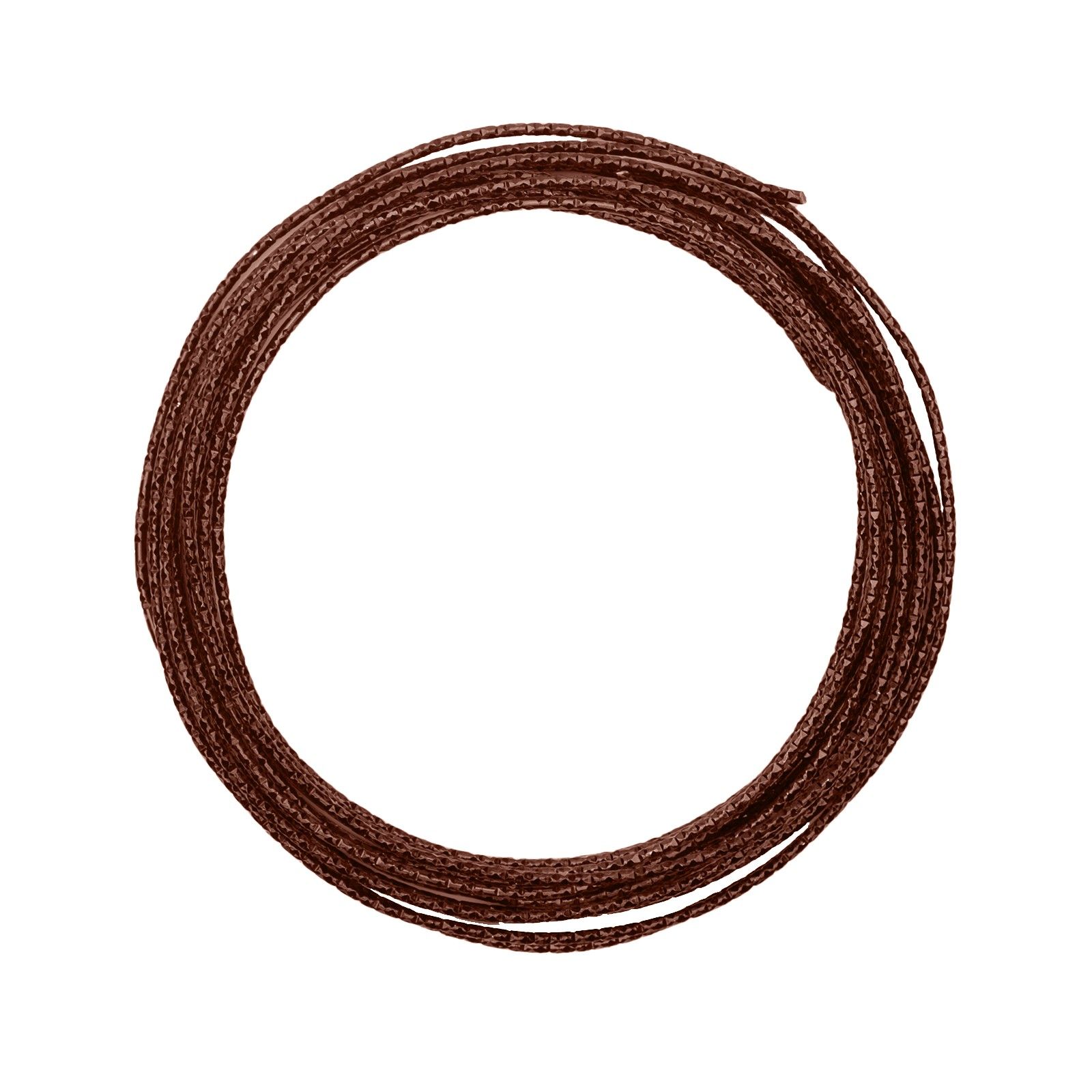 Vaessen Creative • Aluminium wire hammer 2mmx5m Chocolate