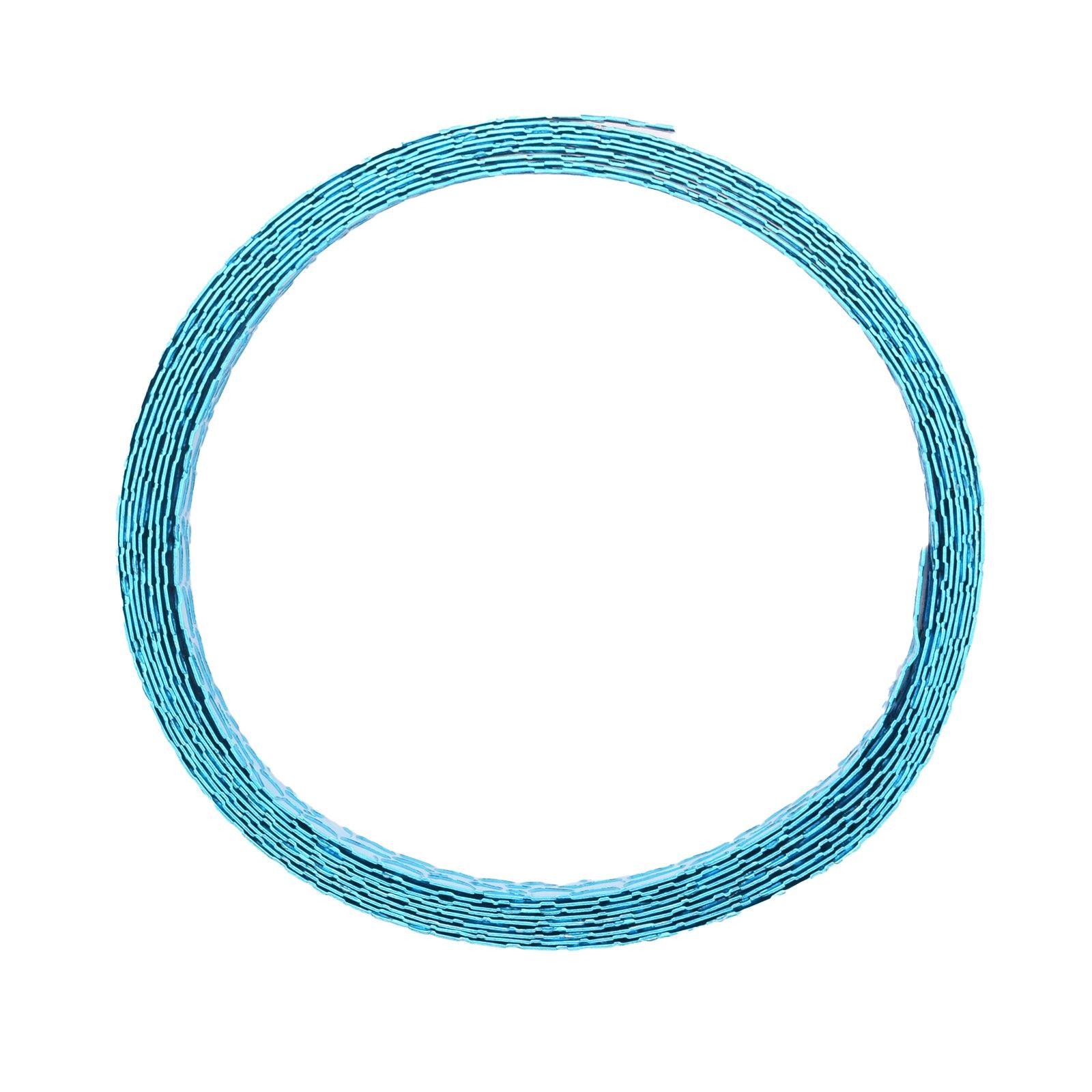 Vaessen Creative • Aluminium wire crocodile 15x0,5mm 3m Turquoise