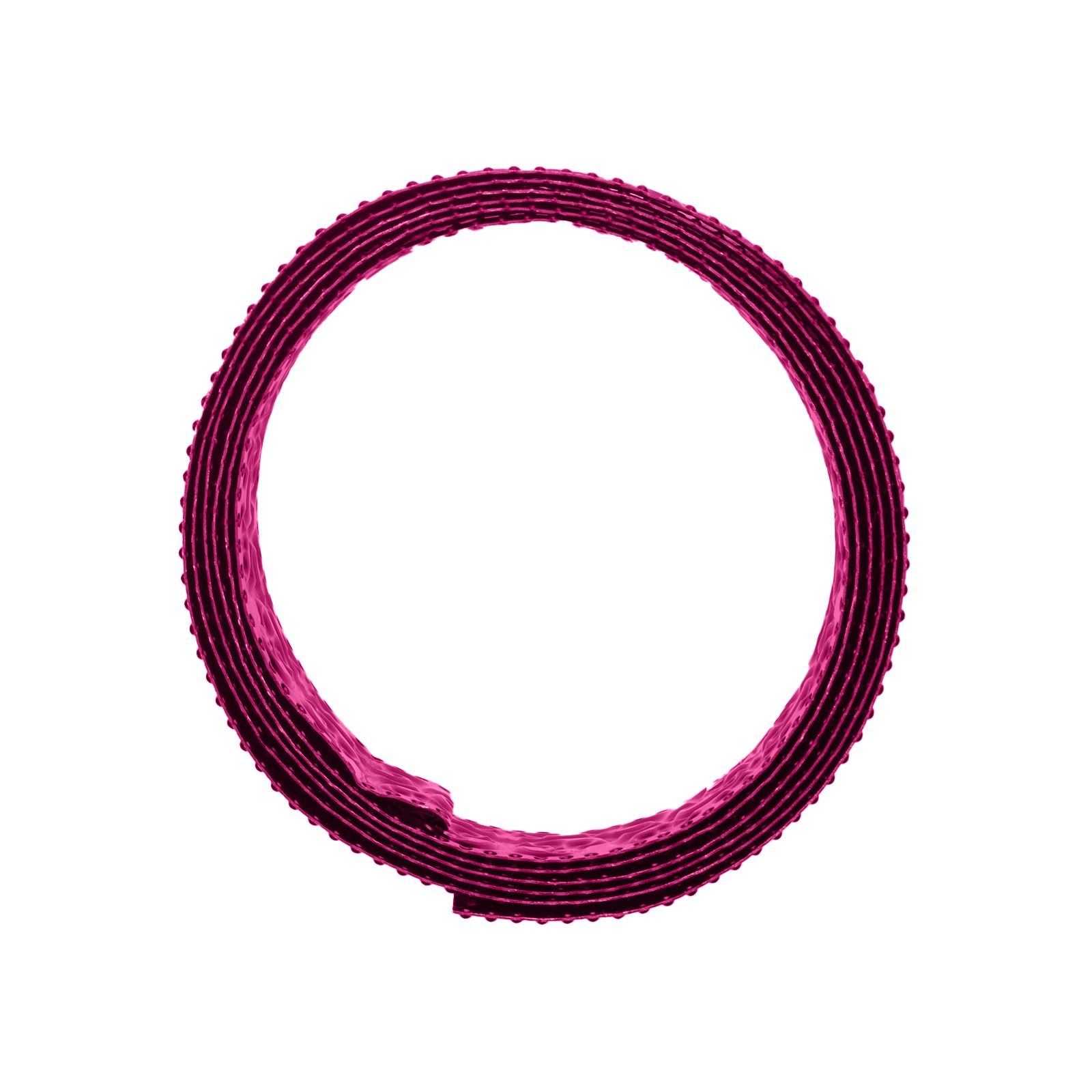 Vaessen Creative • Aluminium wire oriental embossed 30x0,5mm 2m Strong pink