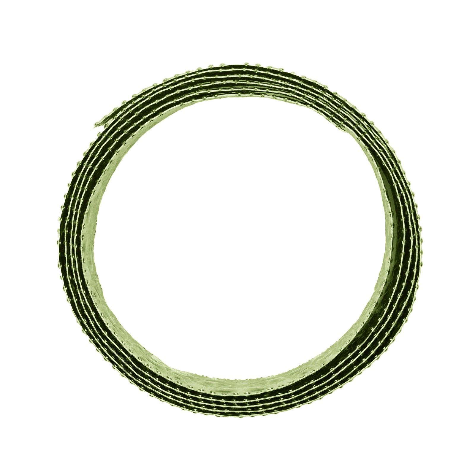 Vaessen Creative • Aluminium wire oriental embossed 30x0,5mm 2m Apple green