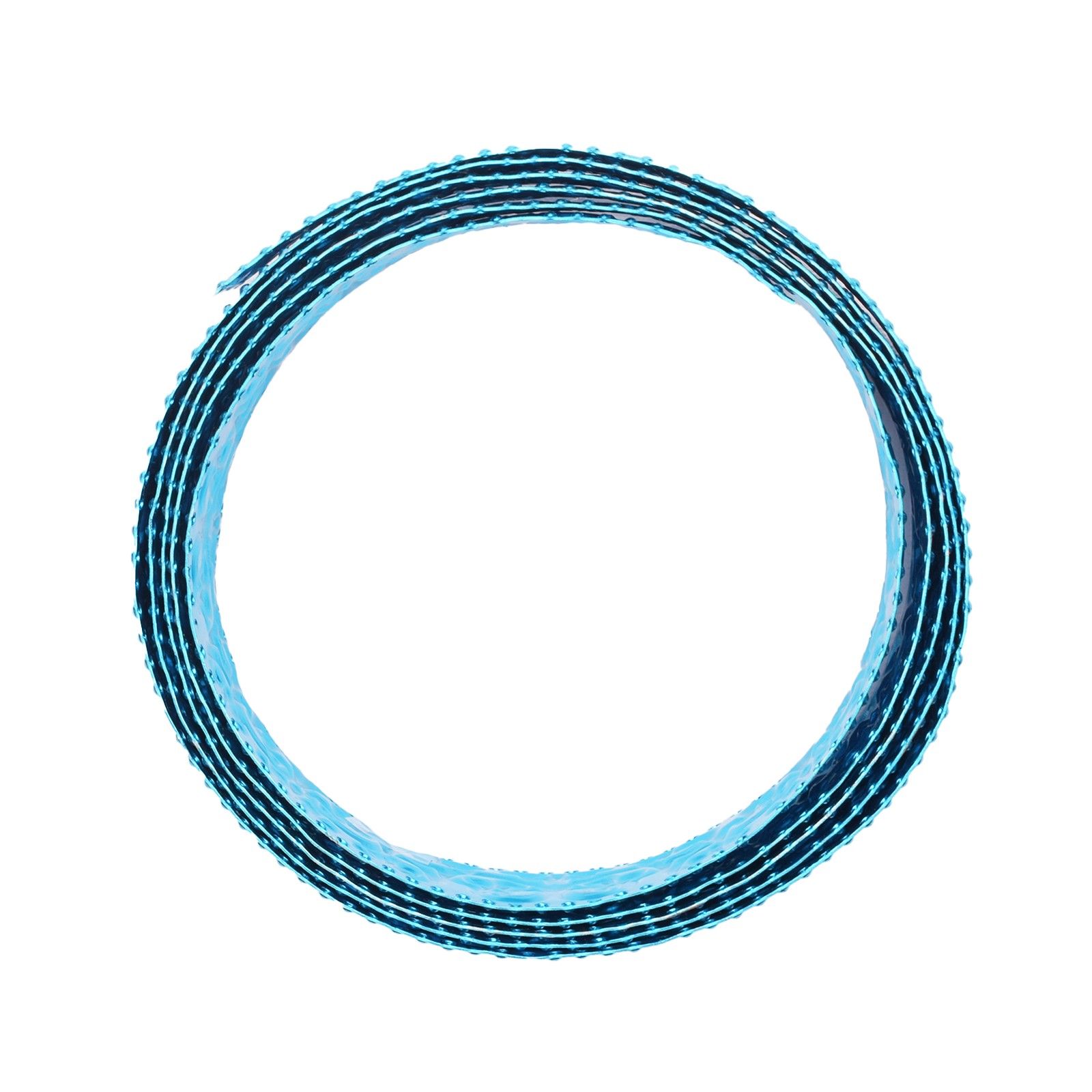 Vaessen Creative • Aluminium wire oriental embossed 30x0,5mm 2m Turquoise