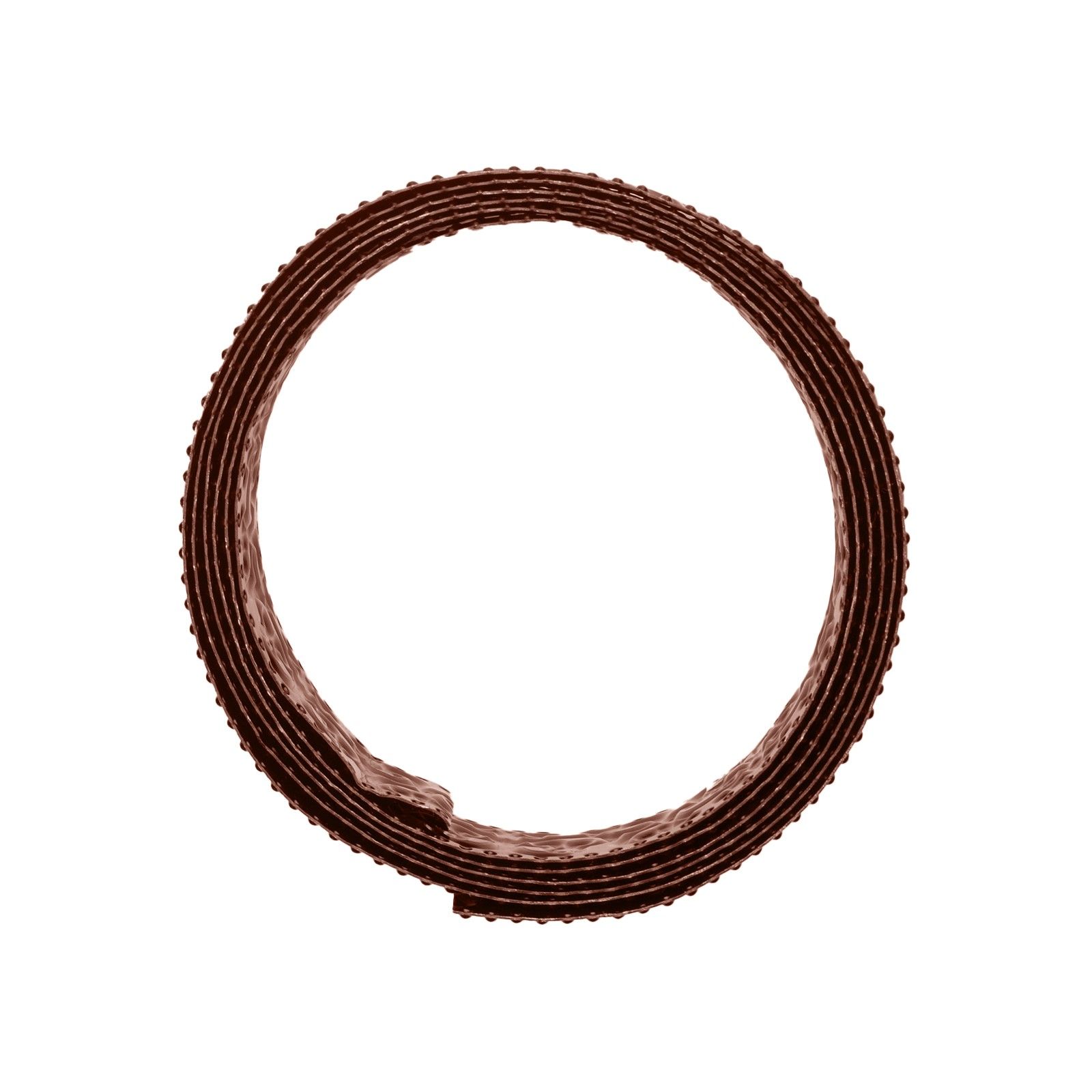 Vaessen Creative • Aluminium wire oriental embossed 30x0,5mm 2m Chocolate