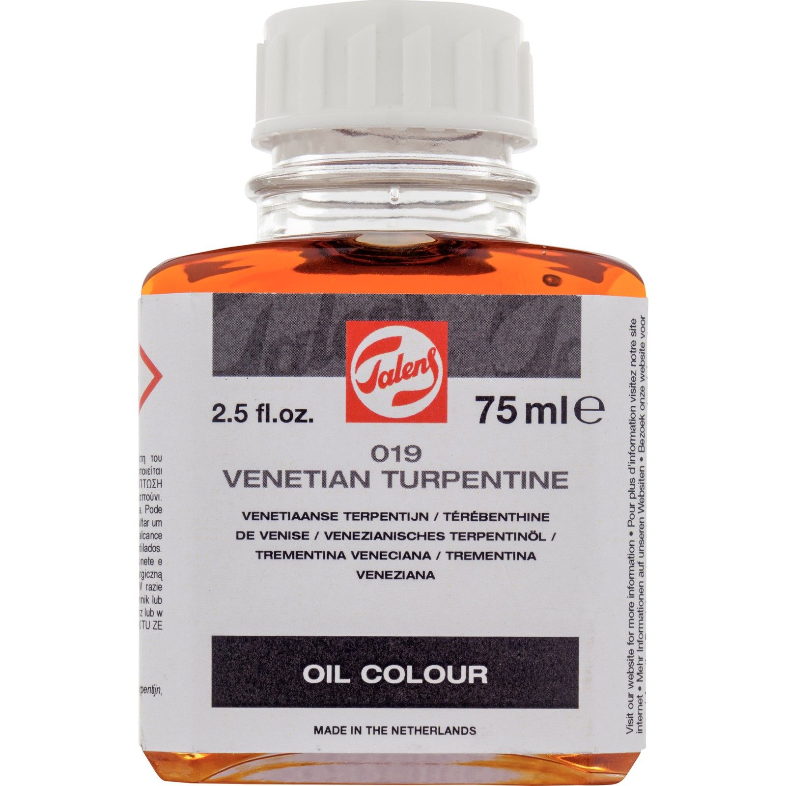 Talens • Venetiaanse Terpentijn 019 Fles 75 ml