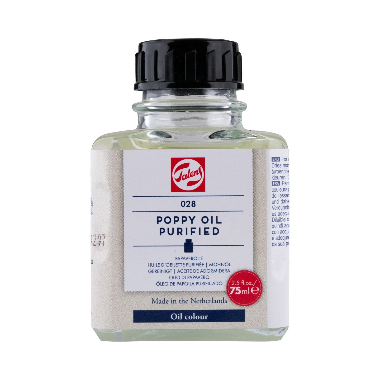 Talens • Papaverolie 028 Fles 75ml