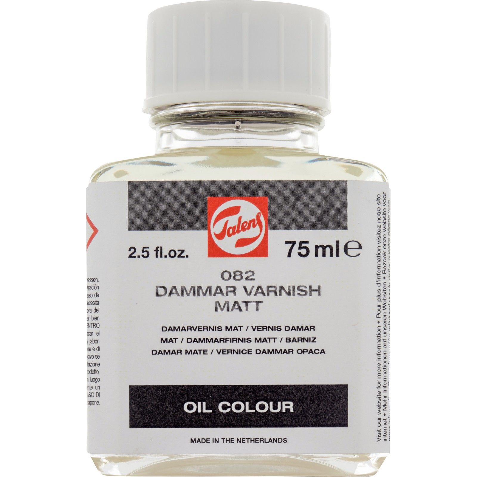 Talens • Damarvernis Mat 082 Fles 75ml