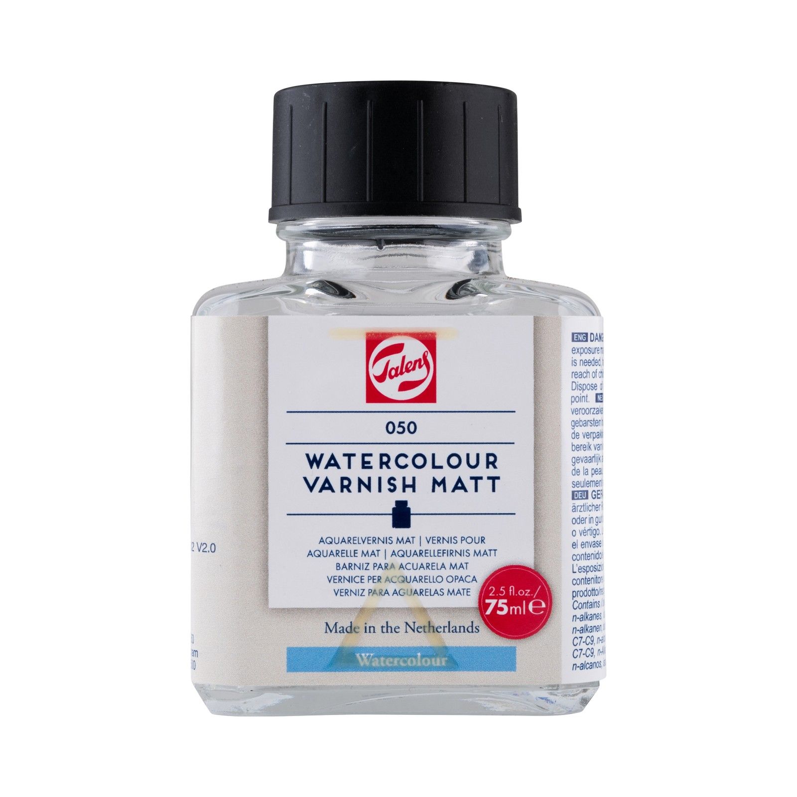 Talens • Aquarelvernis Mat 050 Fles 75ml